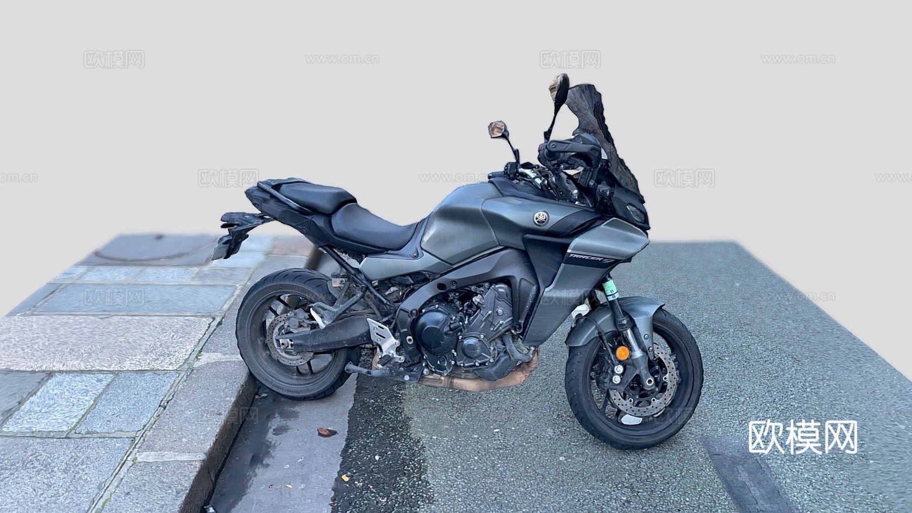 雅马哈Tracer 9摩托车su模型