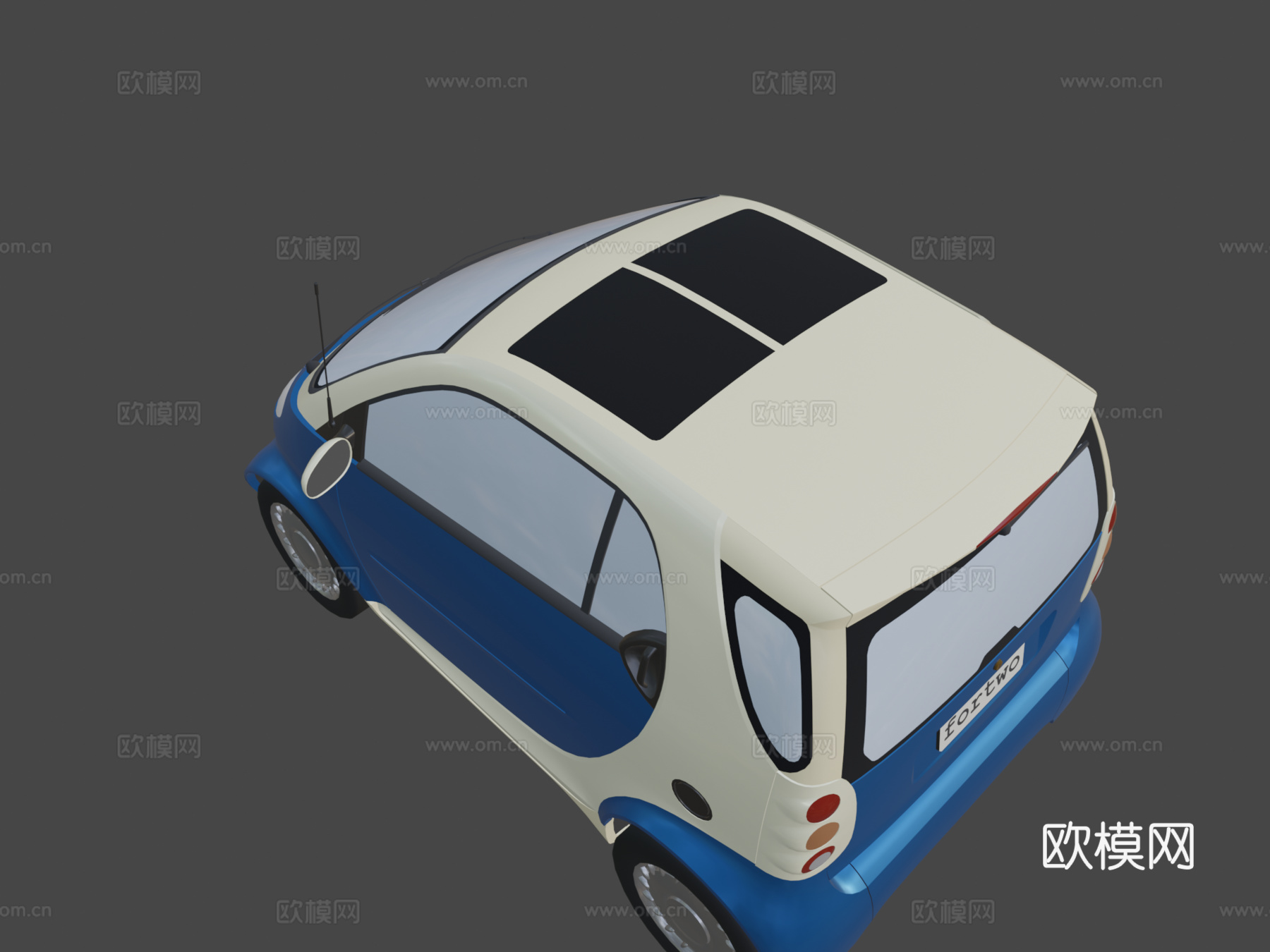 迷你汽车低多边形Unity shehab 房屋su模型