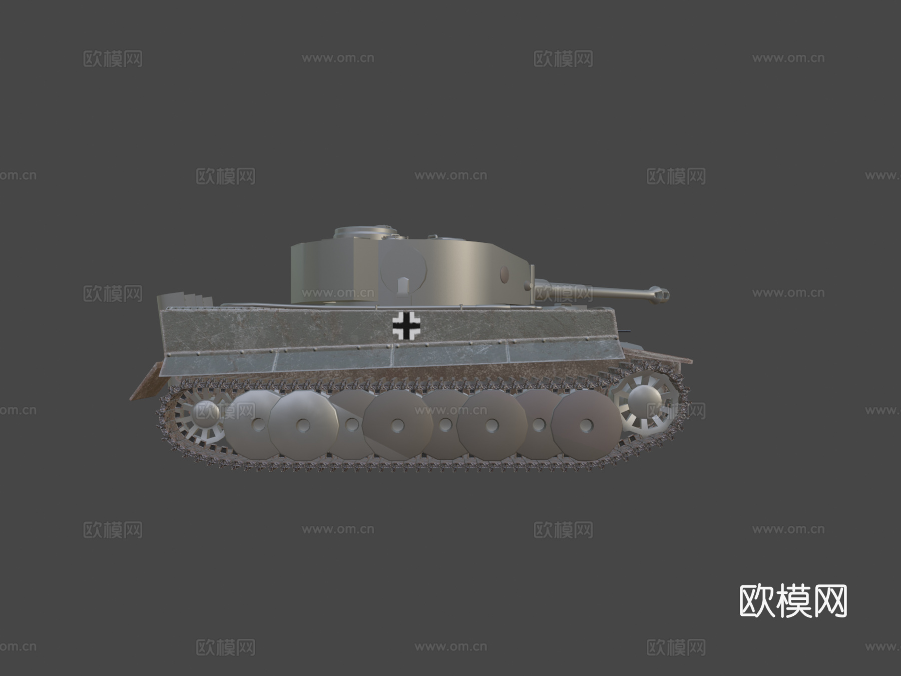 虎式一号六型坦克su模型