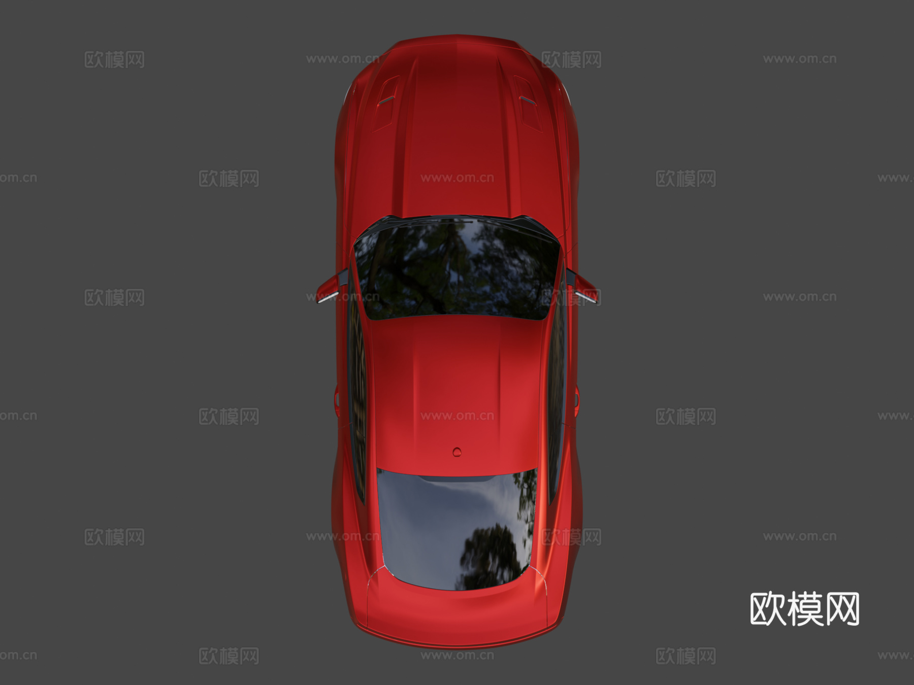 福特野马GTsu模型