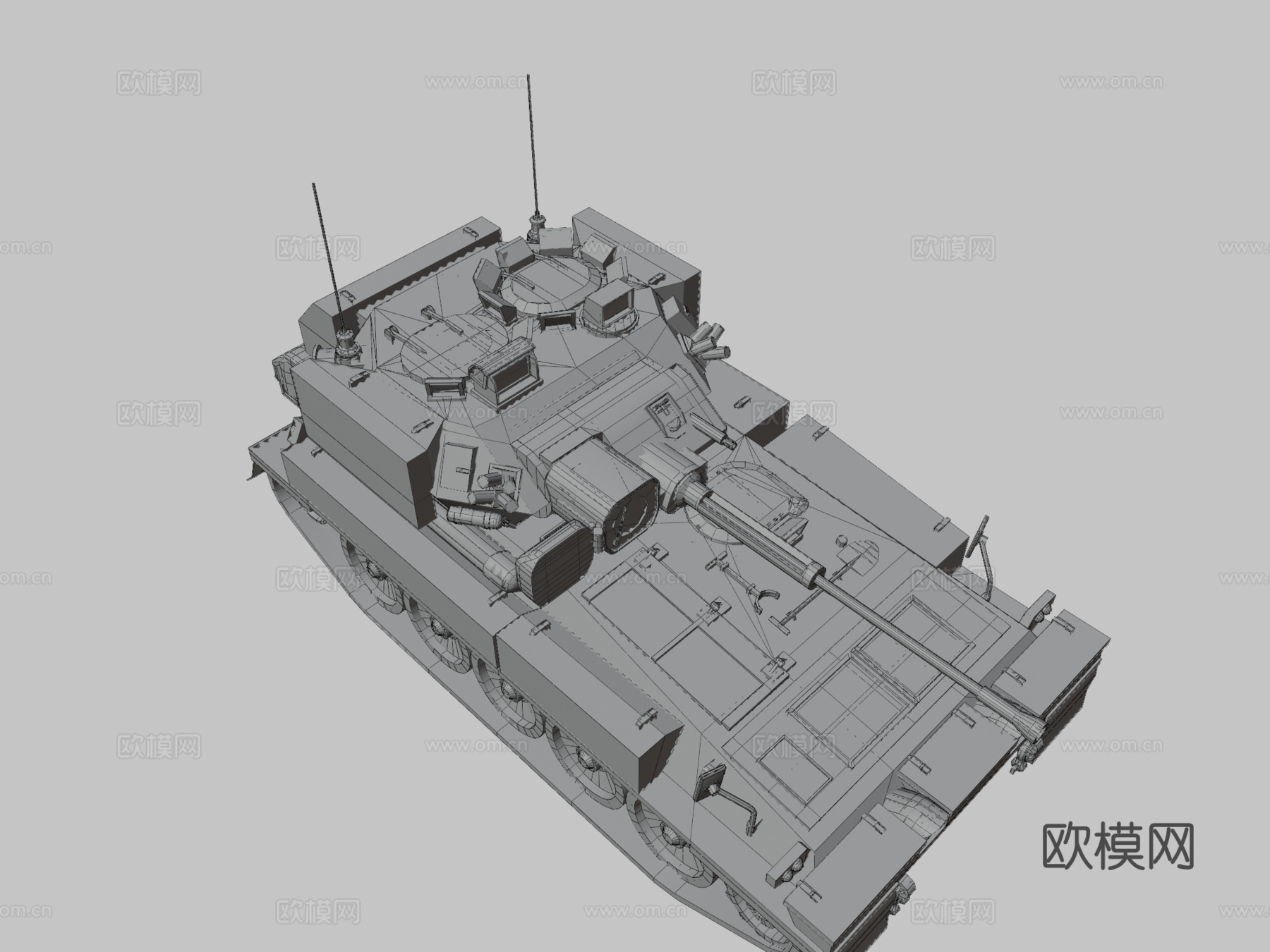 CVRT弯刀装甲侦察车su模型