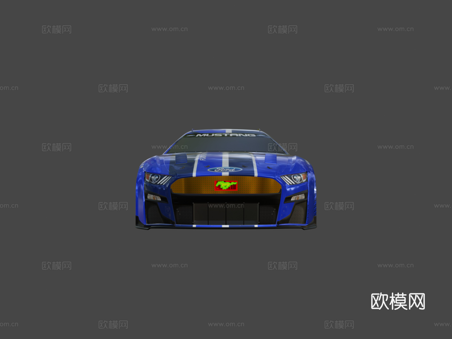 福特 Mustang NASCAR NEXTGEN 2022su模型