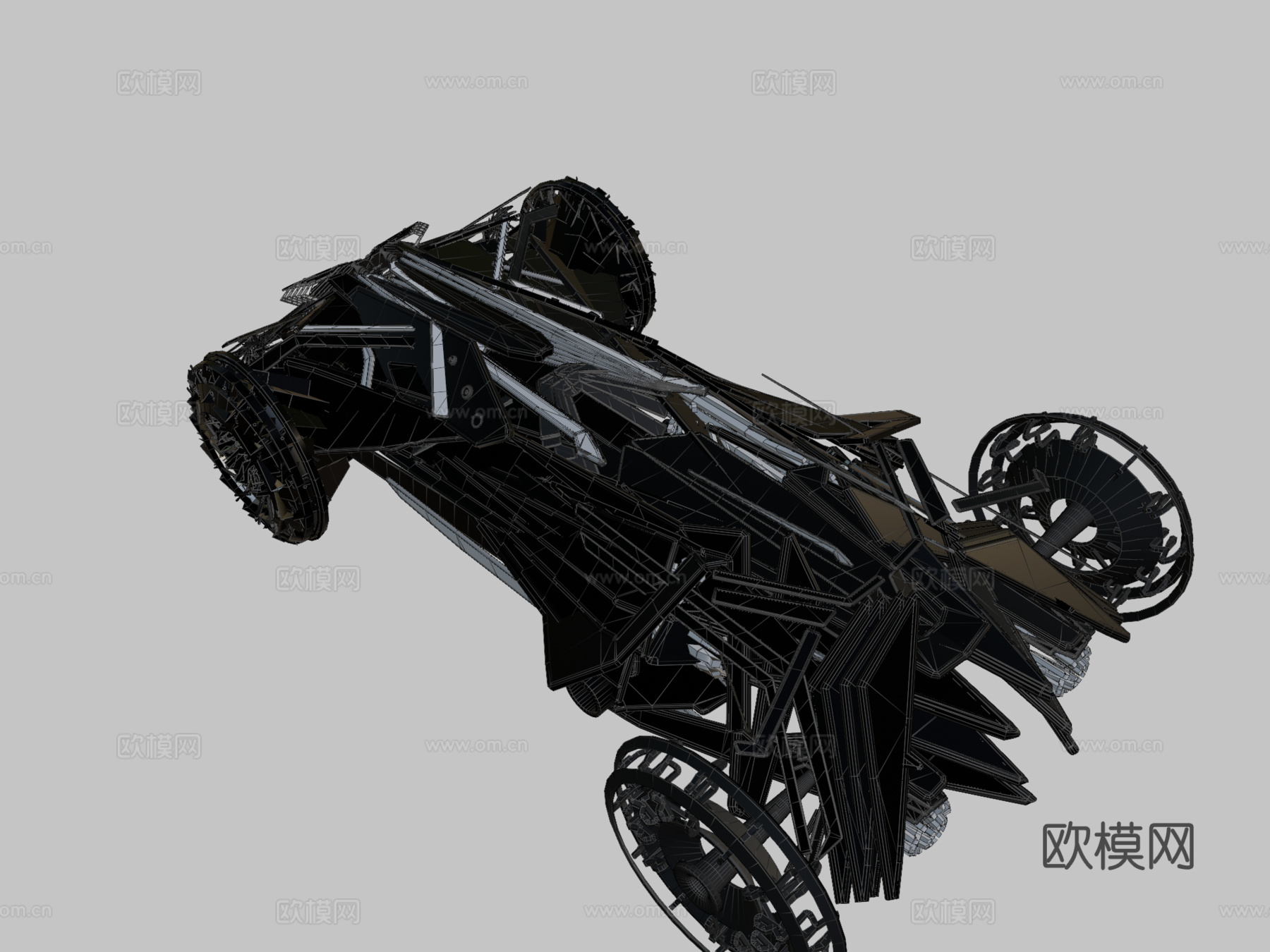 重力素描VR中的汽车草图测试su模型