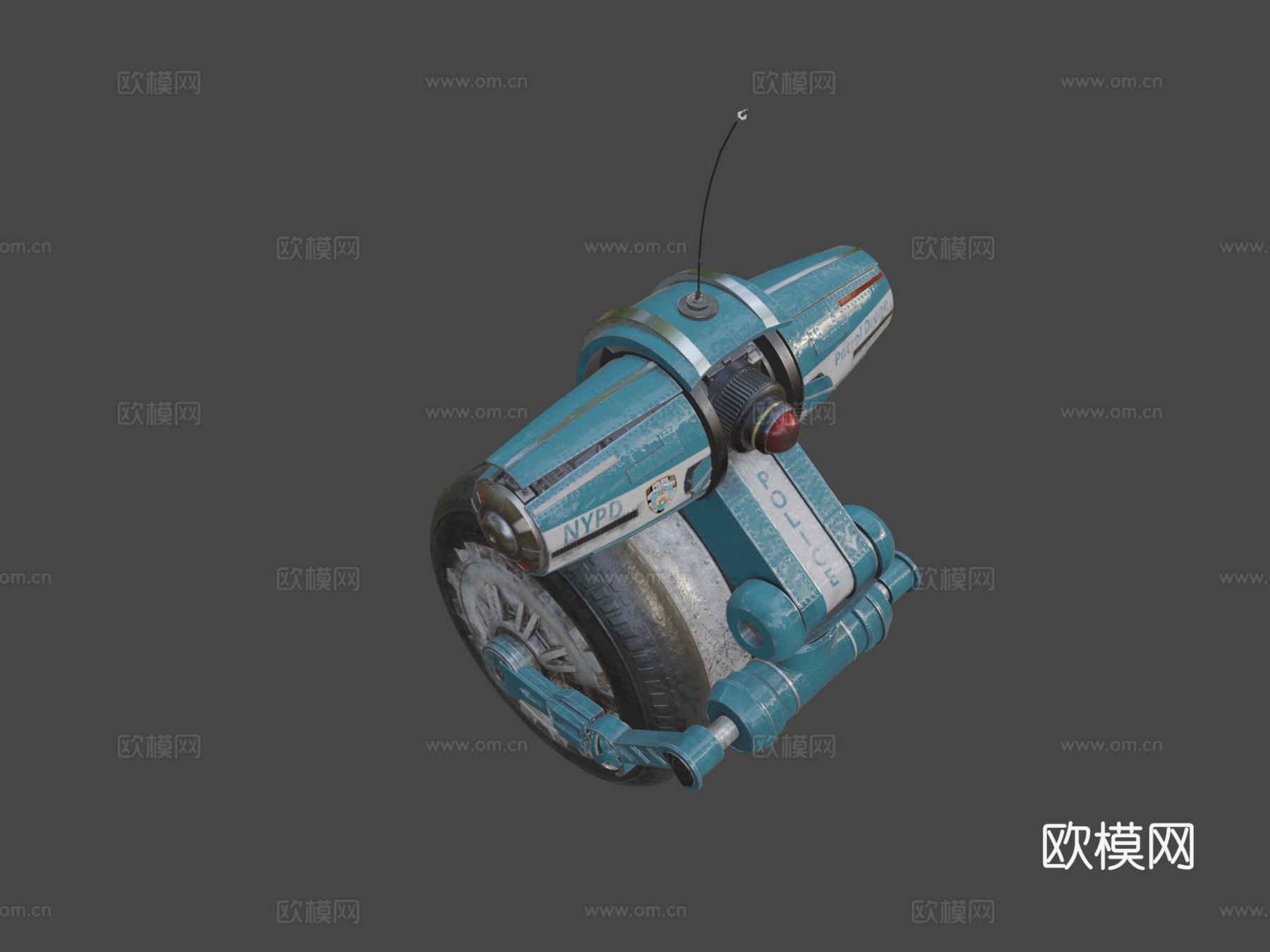 骑行机器人机器人纹理挑战su模型