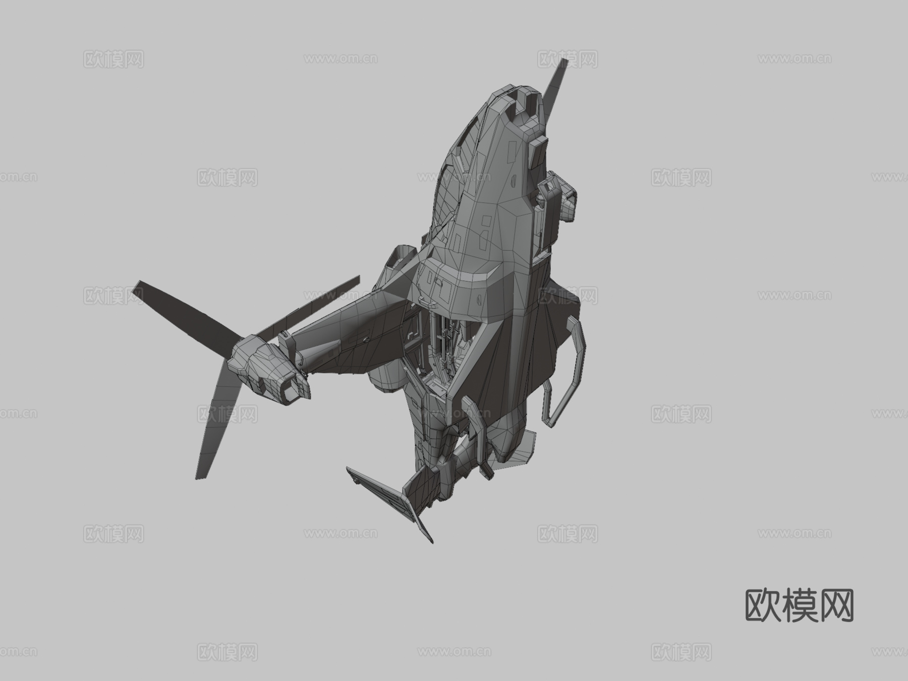 UH144 猎鹰su模型