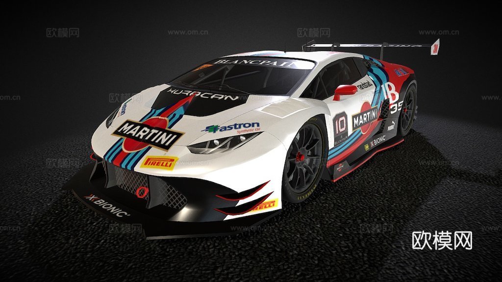 兰博基尼 Huracan Supertrofeosu模型