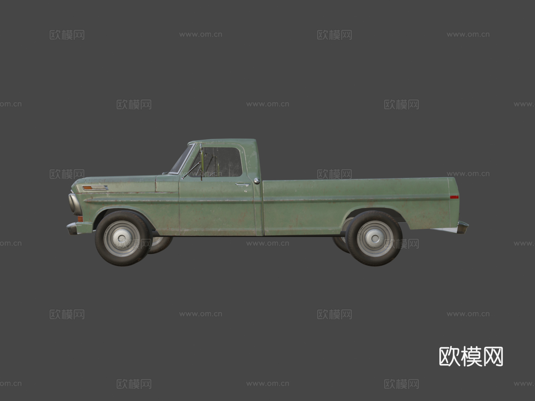 福特皮卡F100su模型