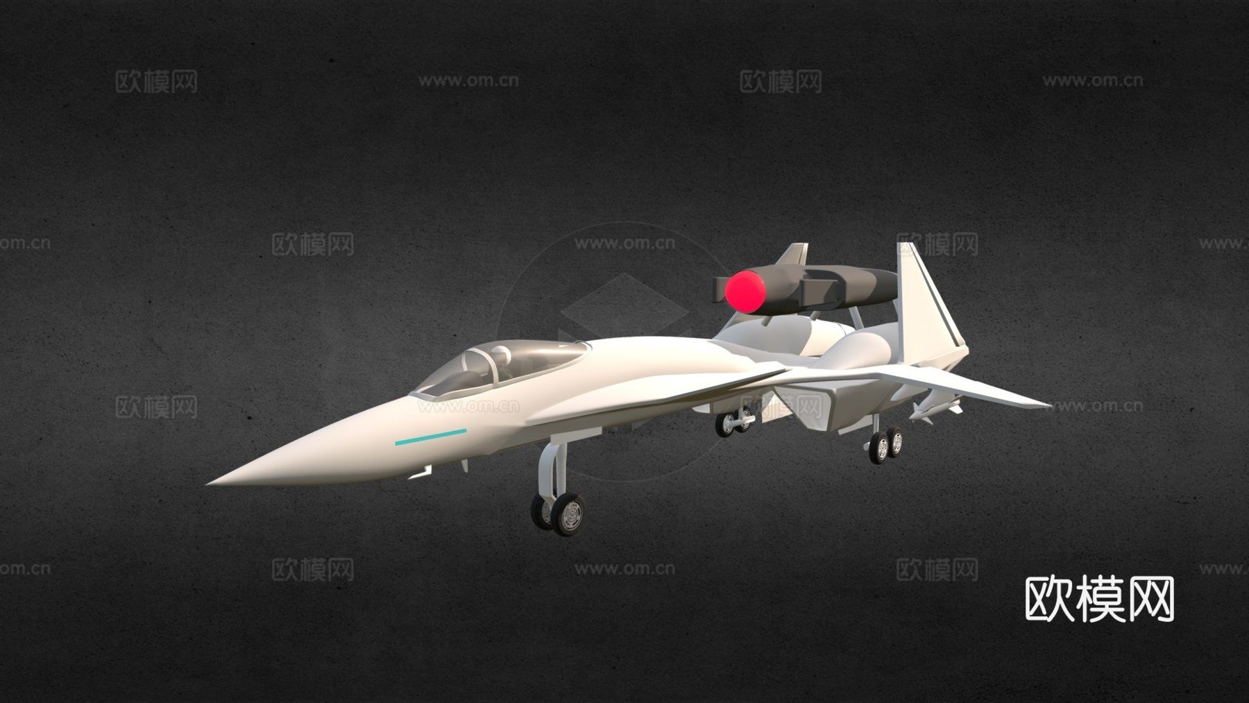 ADFX01战斗机su模型