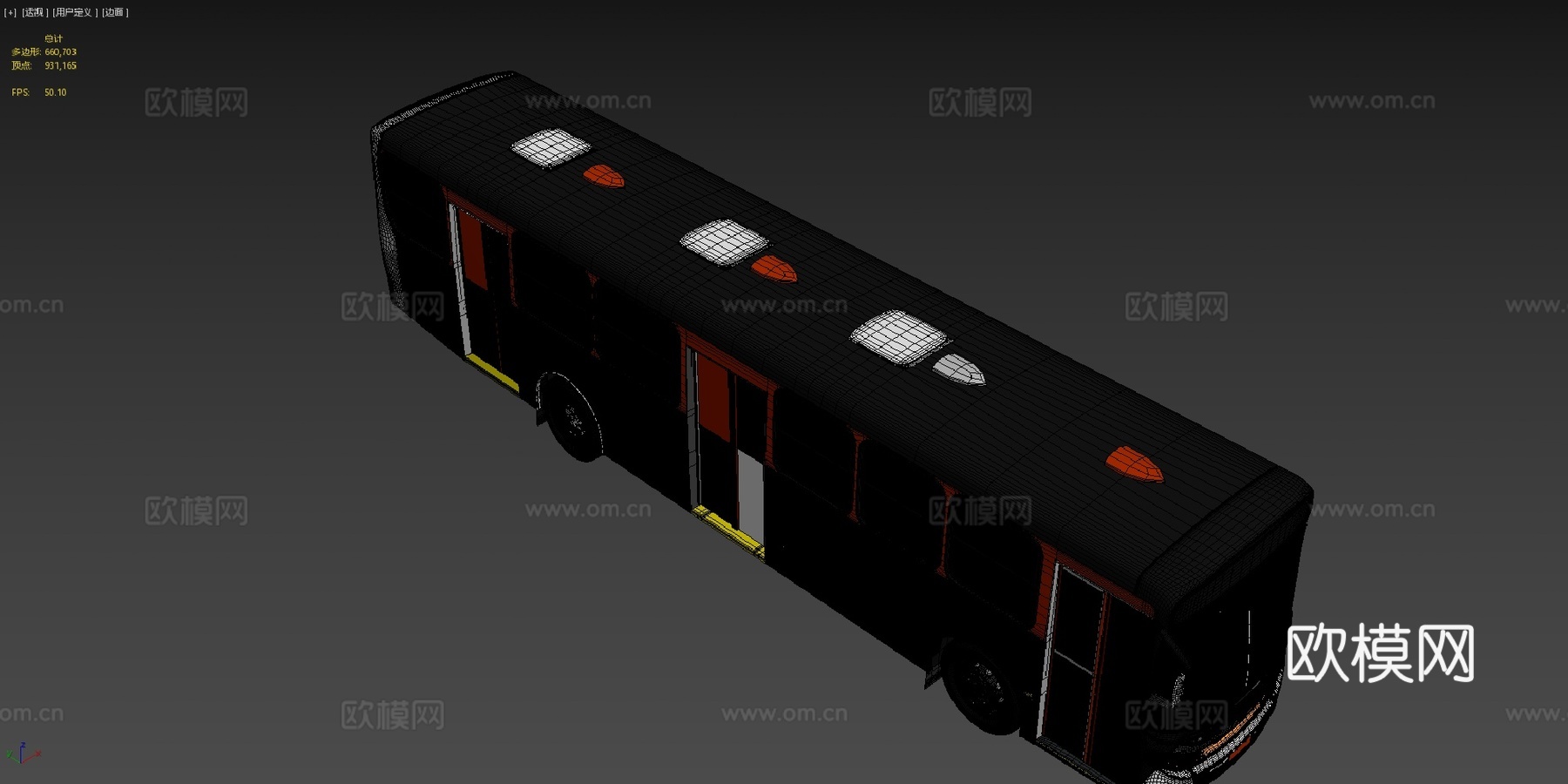 卡约阿帕奇VIP III大众巴士巴西巴士su模型