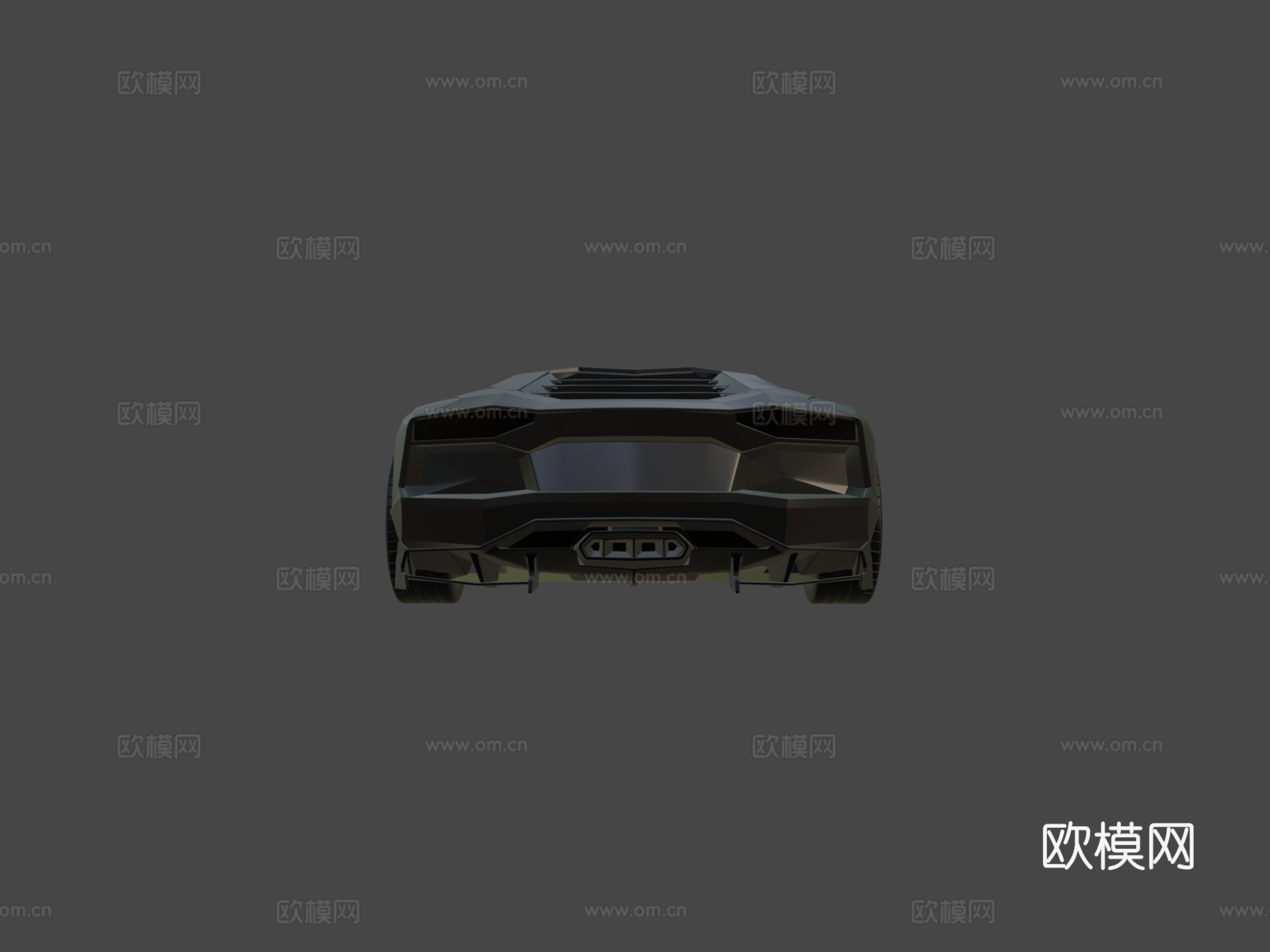 兰博基尼 Aventadorsu模型