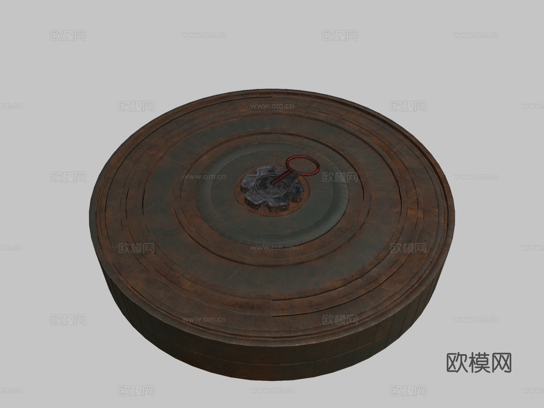 苏联反坦克地雷su模型