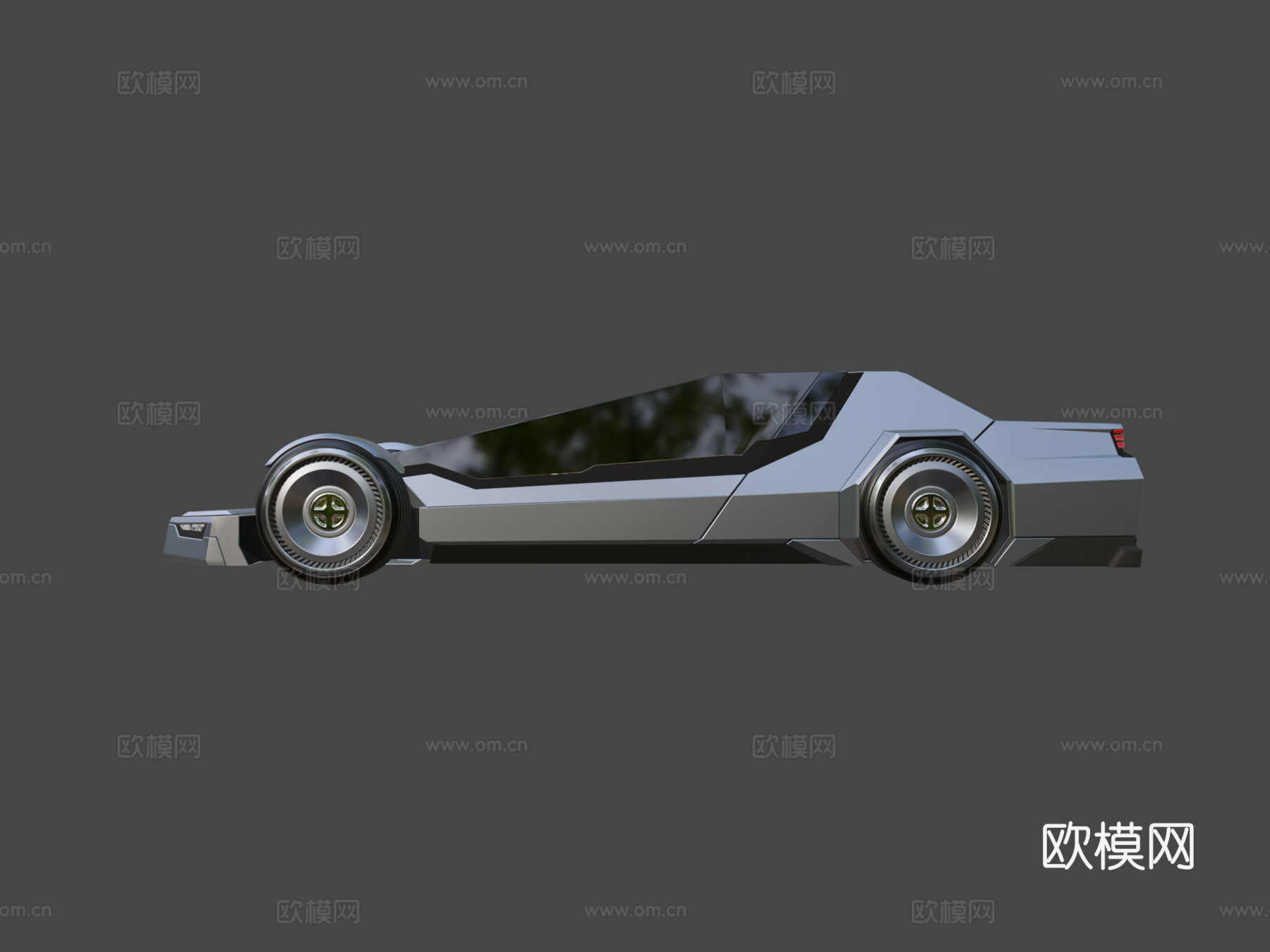 科幻车辆026 02公共领域CC0su模型