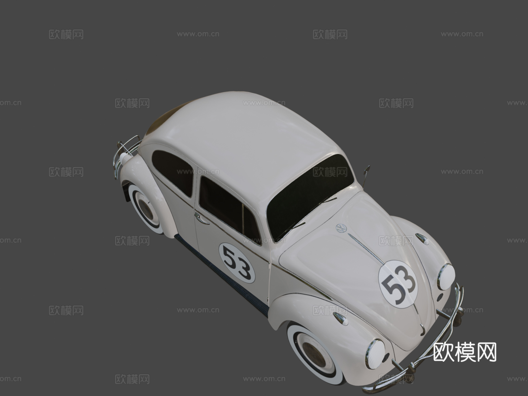 大众甲壳虫su模型