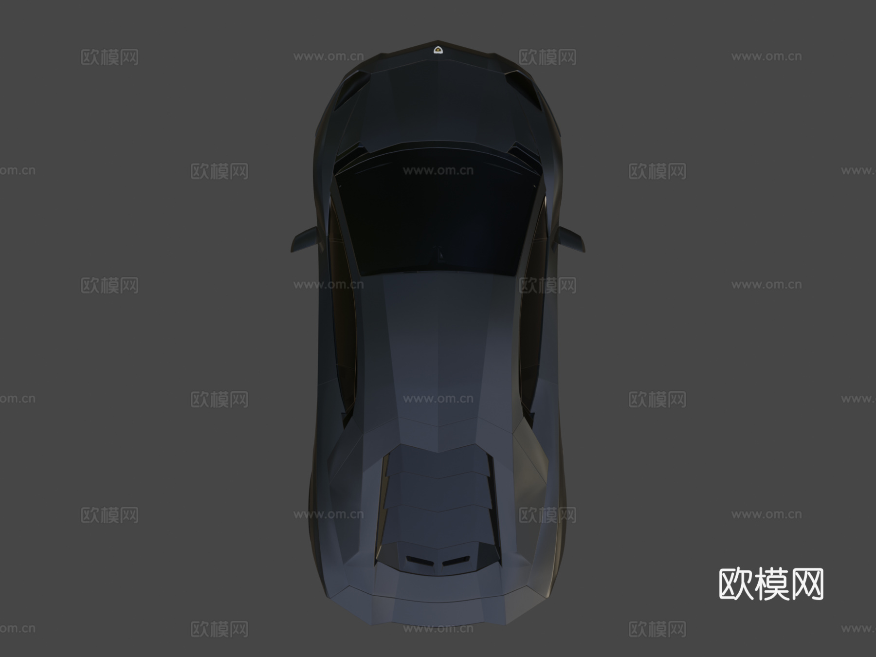 兰博基尼 Aventadorsu模型