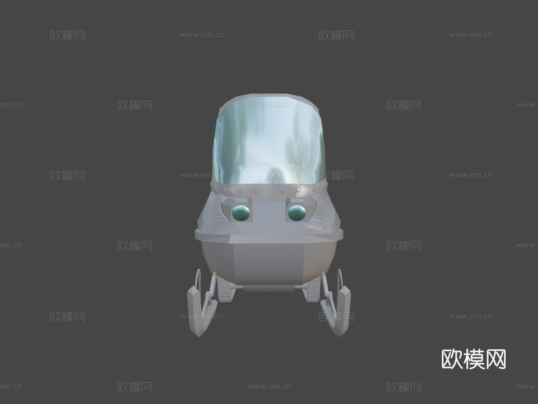 HCR2雪地摩托su模型