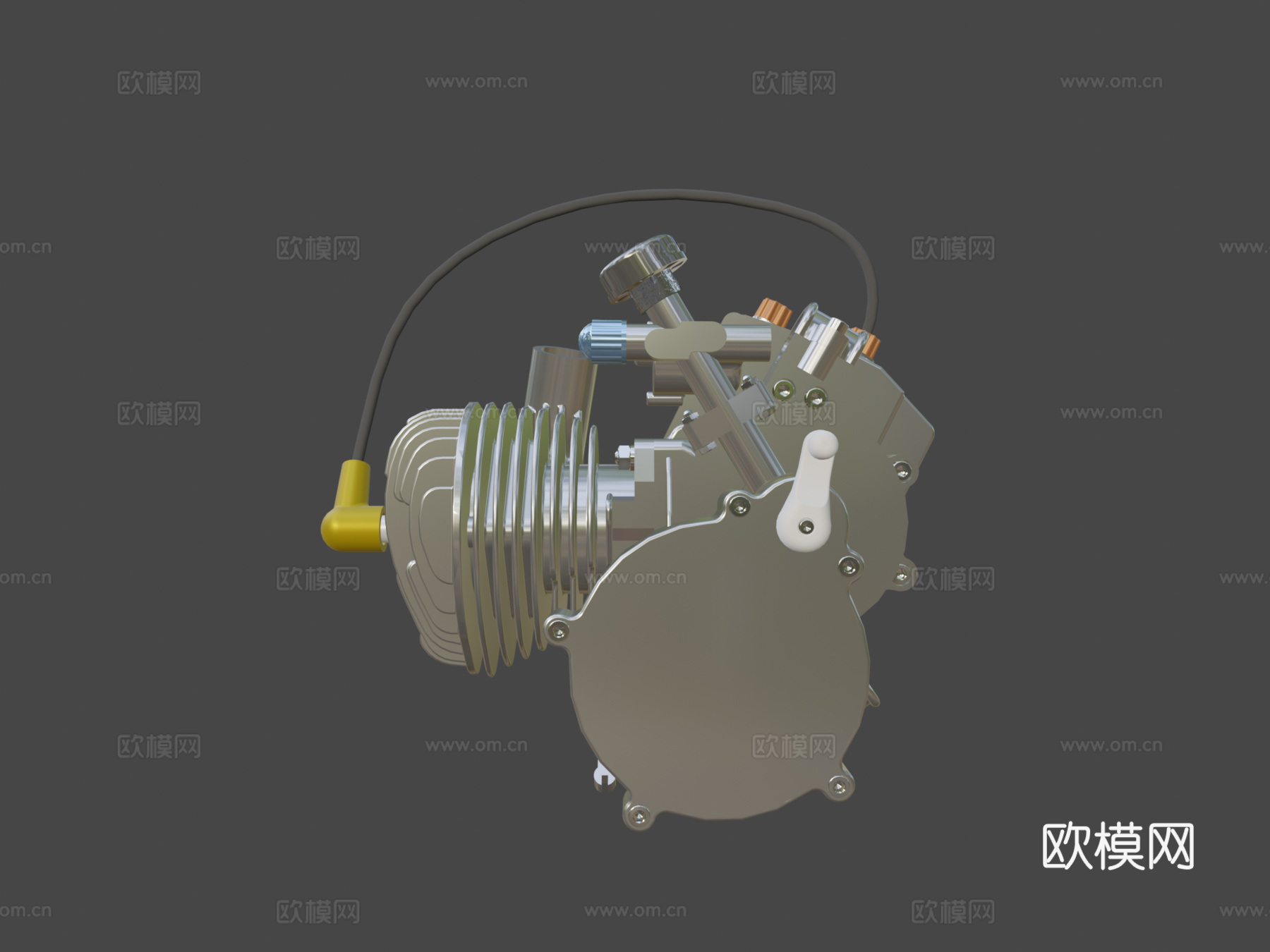 自行车发动机 TFLEX CAD STsu模型