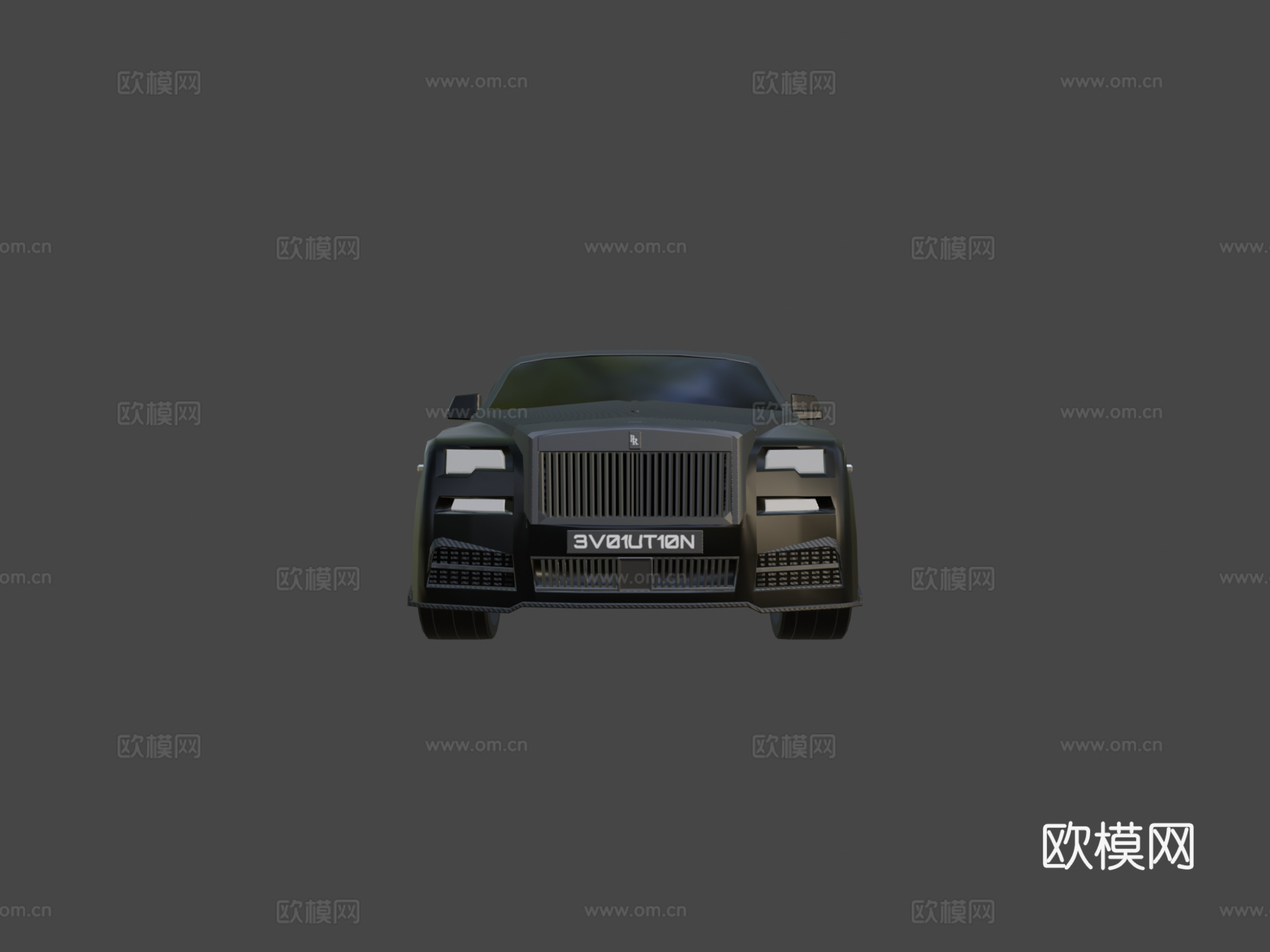 劳斯莱斯 2020 曼索里 魅影su模型