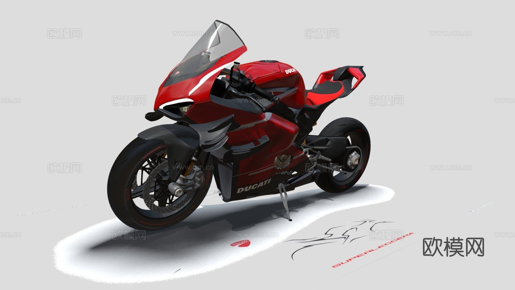 杜卡迪 superlaggera vr 4 2020su模型