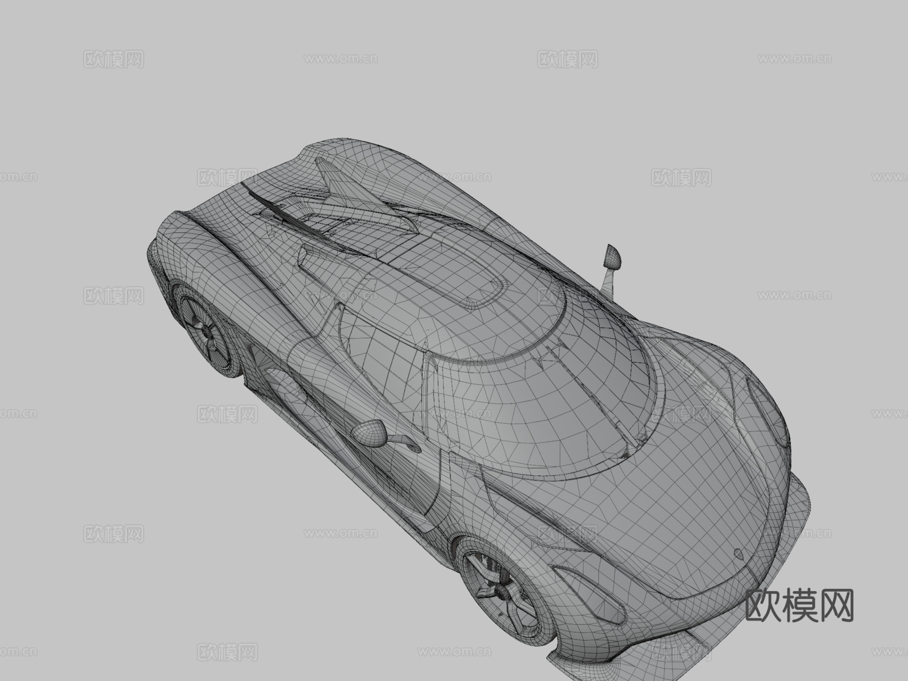 科尼赛克 Jesko Absolut 模型su模型