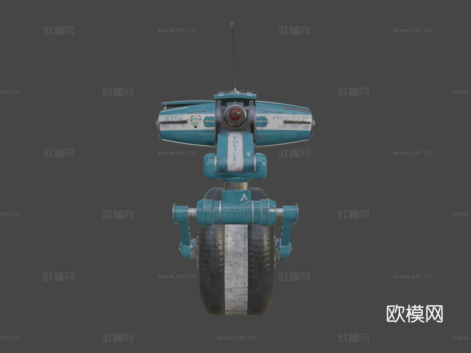 骑行机器人机器人纹理挑战su模型