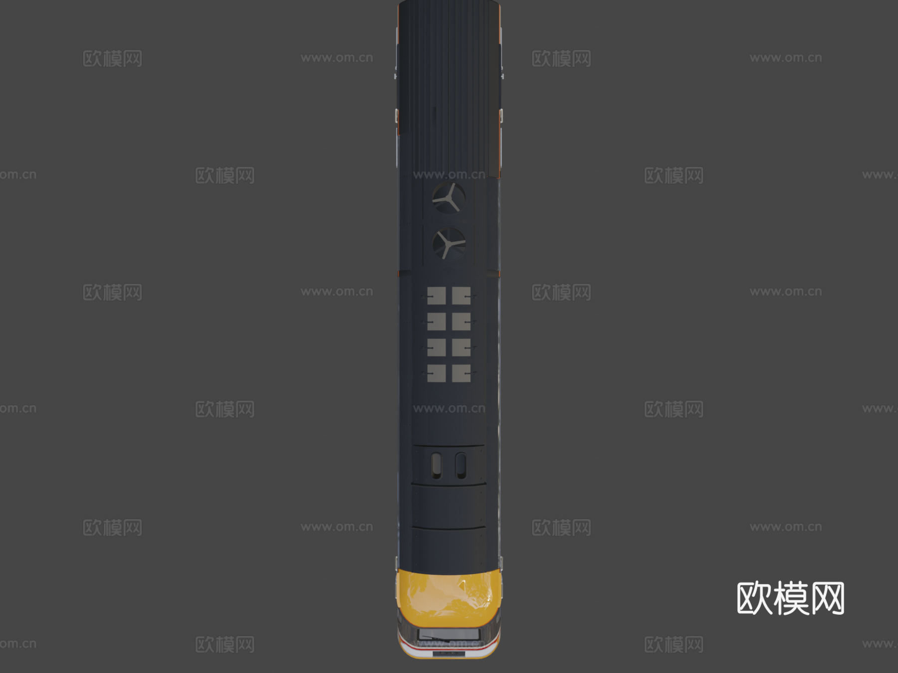 城际列车 125 燕子涂装su模型