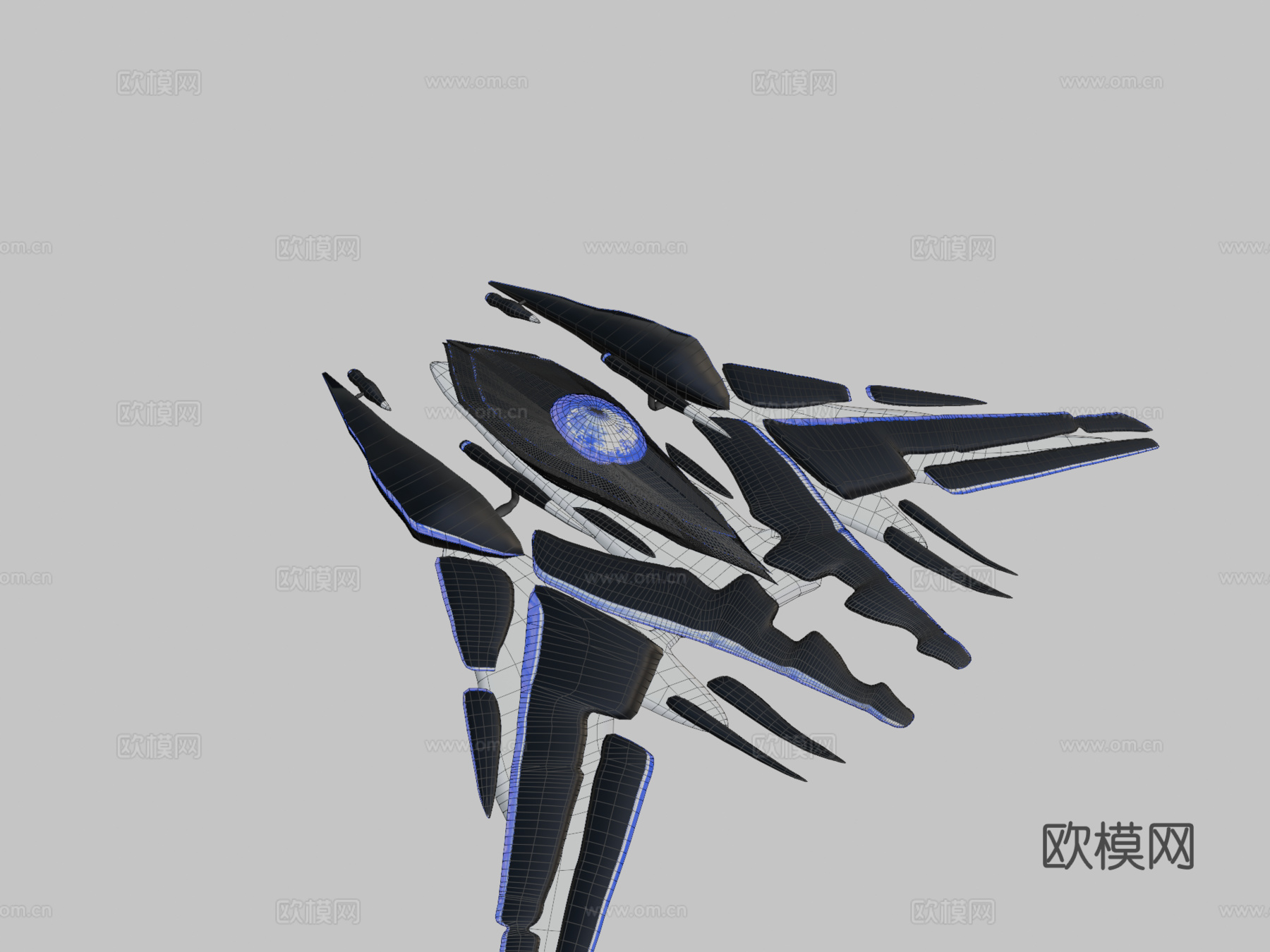 太空飞船航天器变形金刚su模型