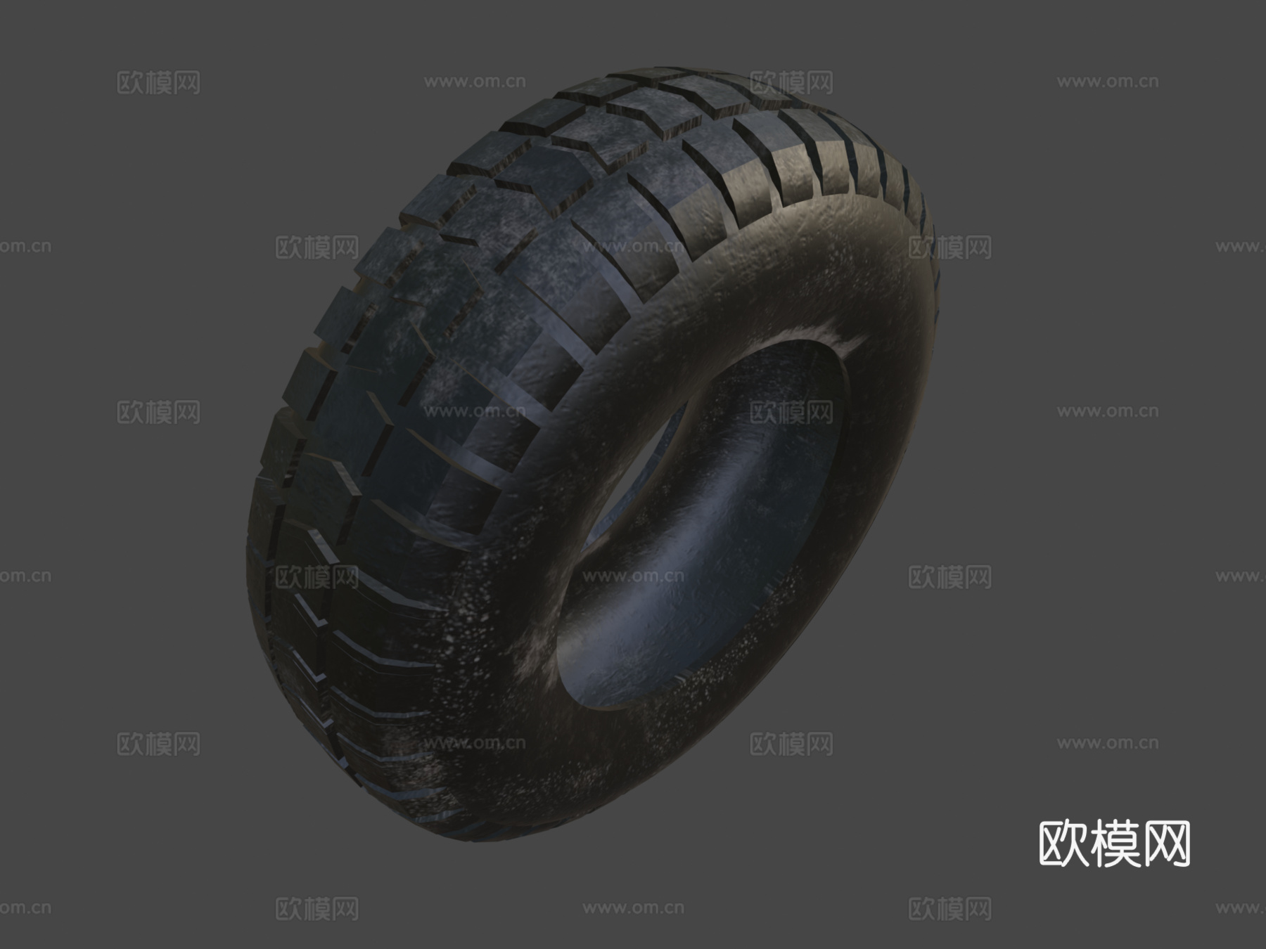 旧轮胎su模型