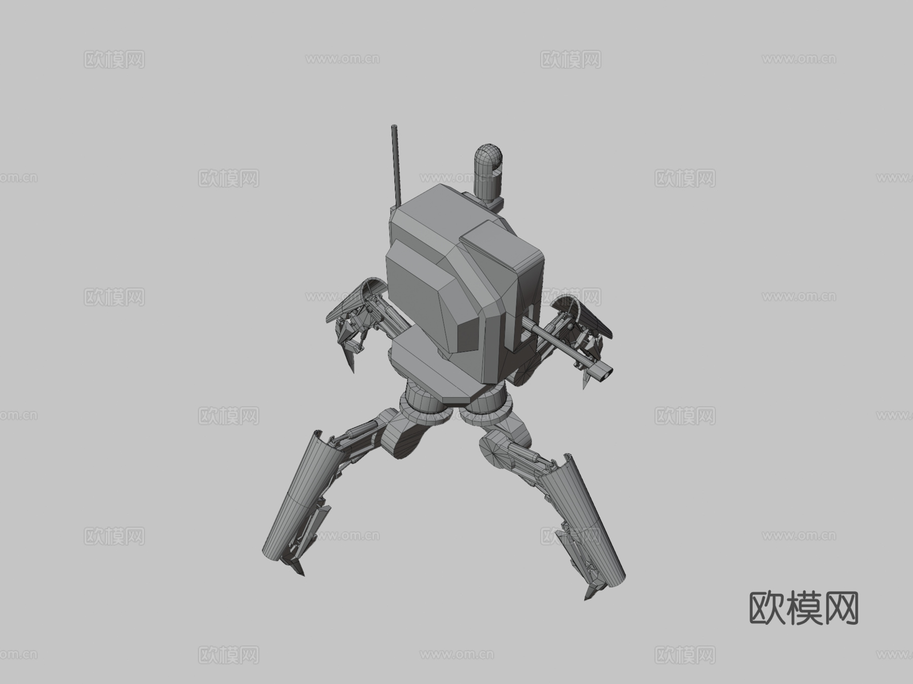 战争机器人全地形车SH183su模型