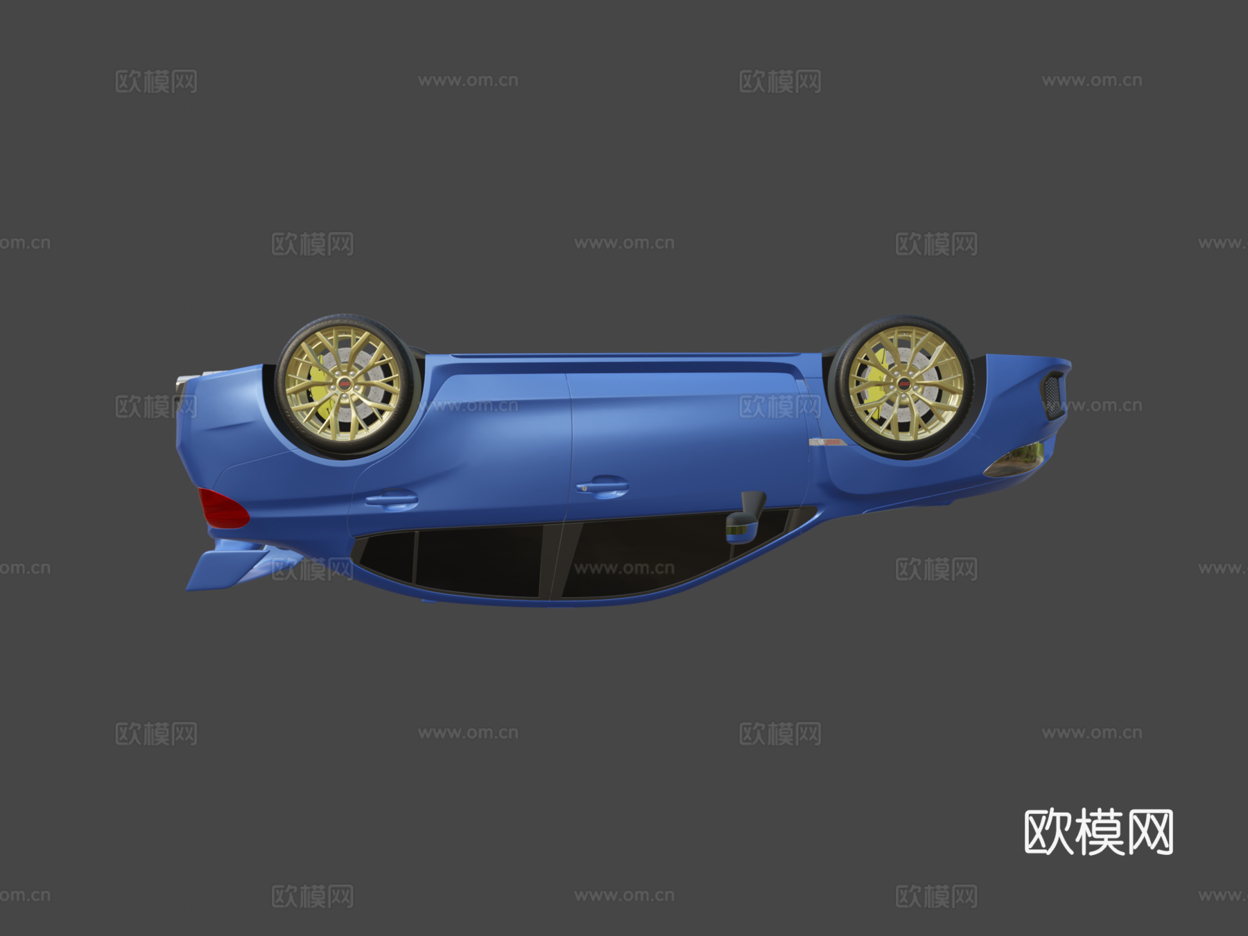 斯巴鲁 WRX STI s209 2019su模型