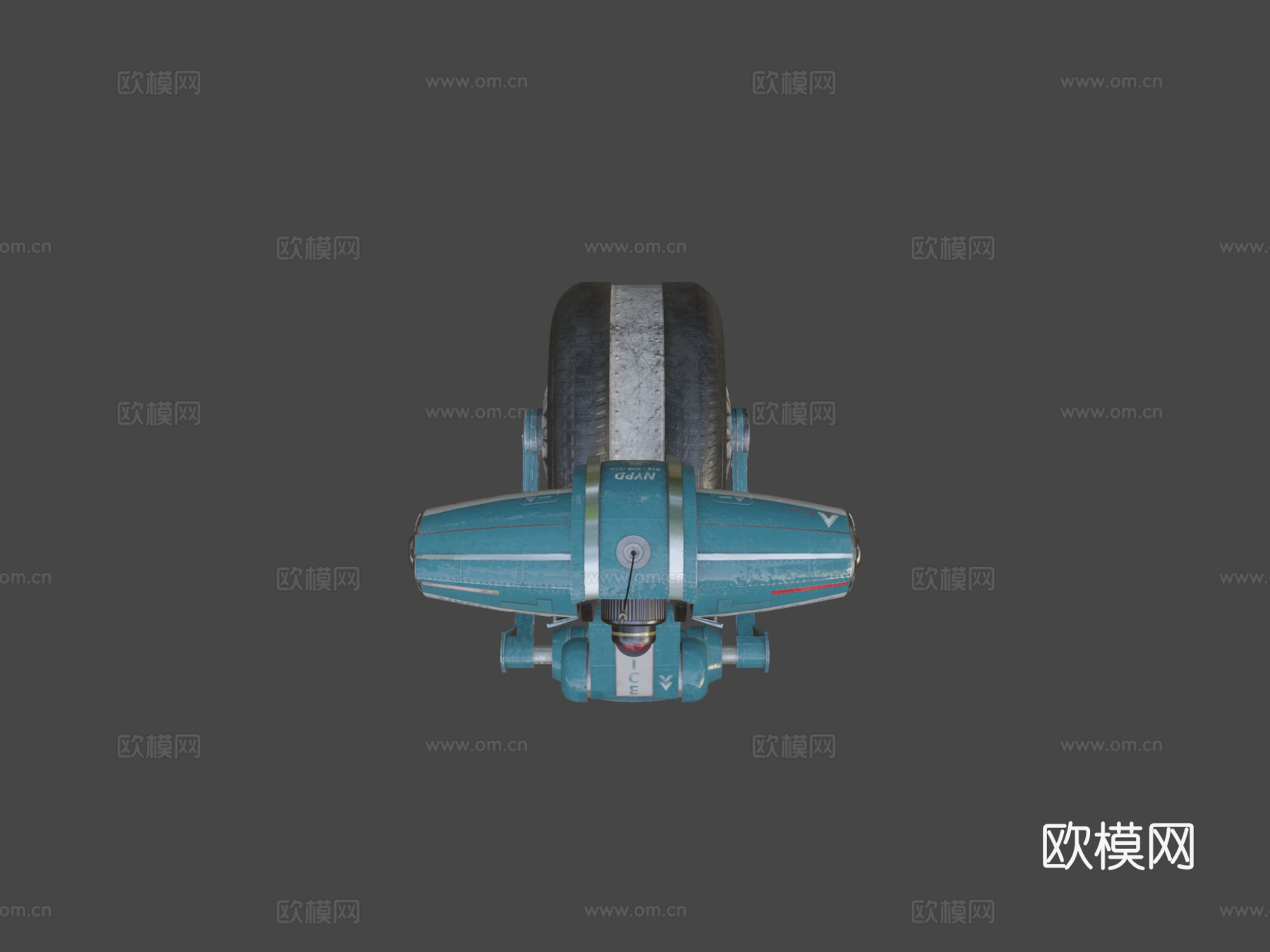 骑行机器人机器人纹理挑战su模型