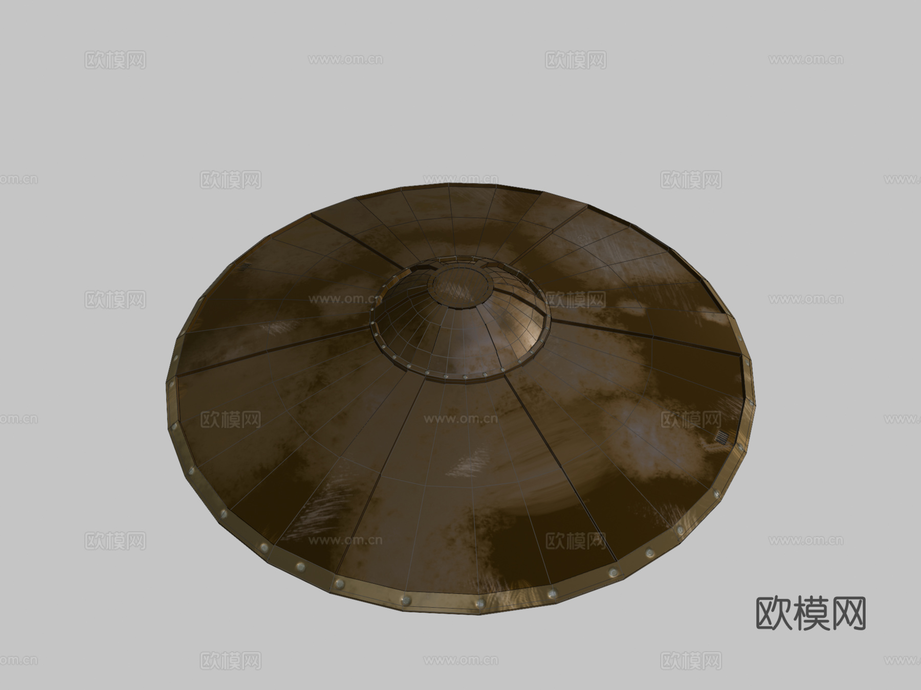 神秘博士 中的 戴立克 指挥舰su模型