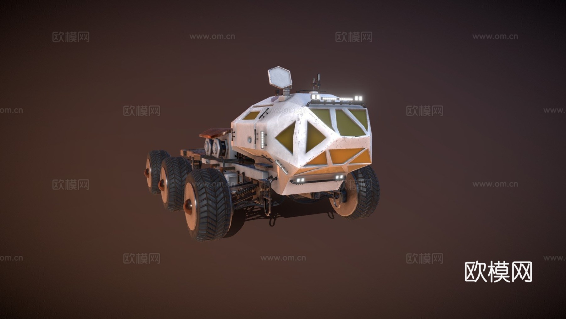 火星车su模型