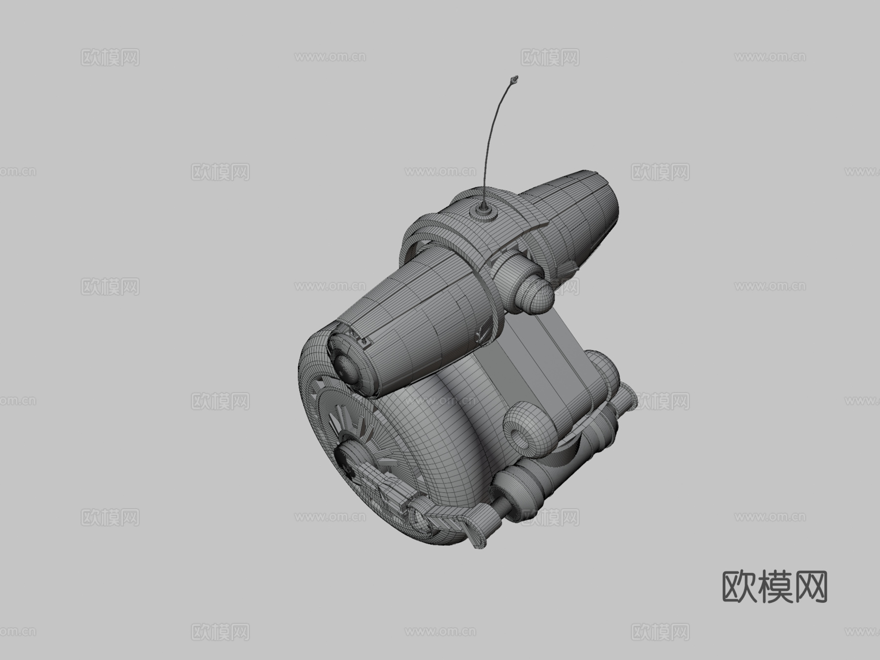 骑行机器人机器人纹理挑战su模型