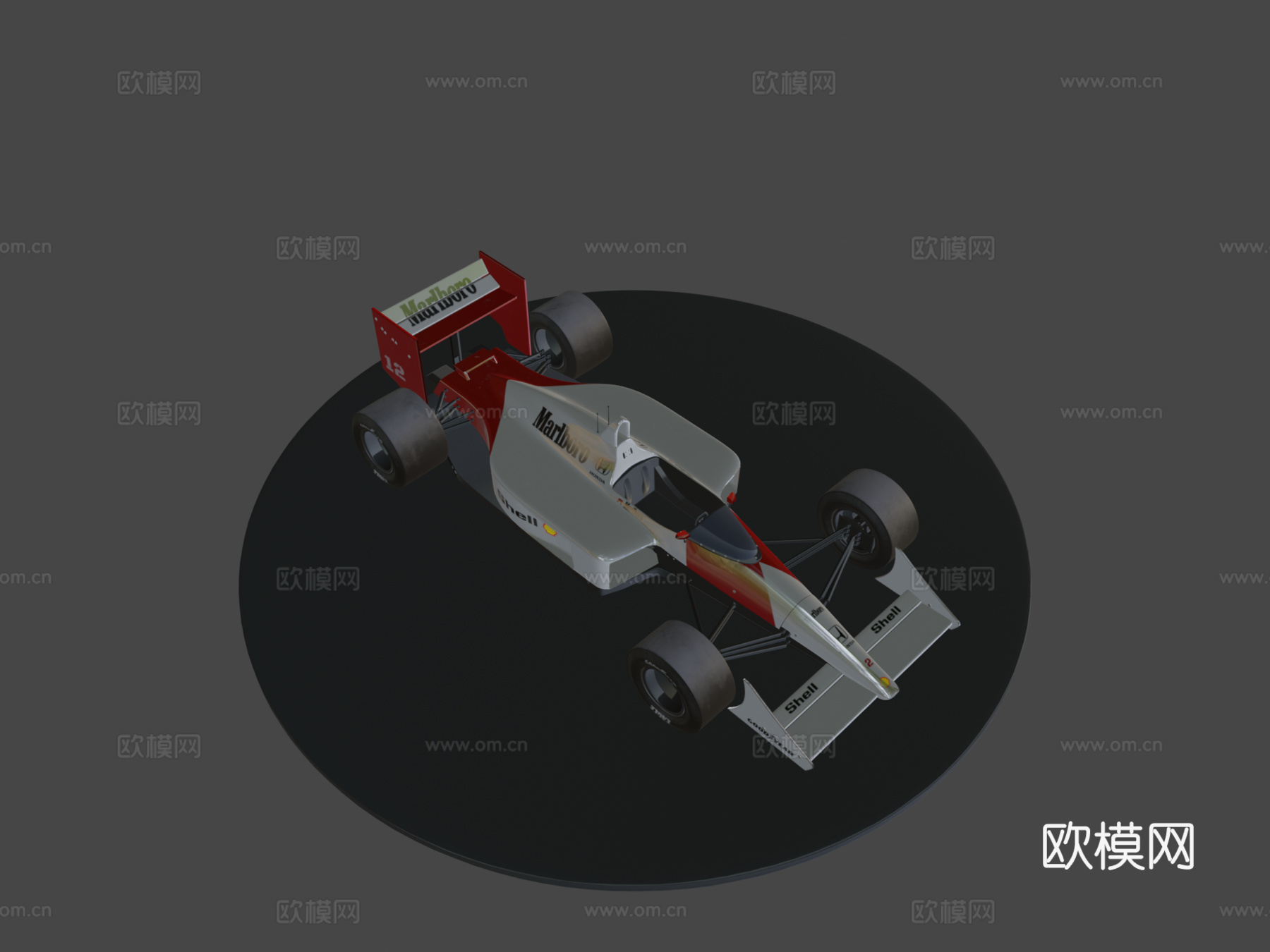 迈凯伦MP44 1978款su模型