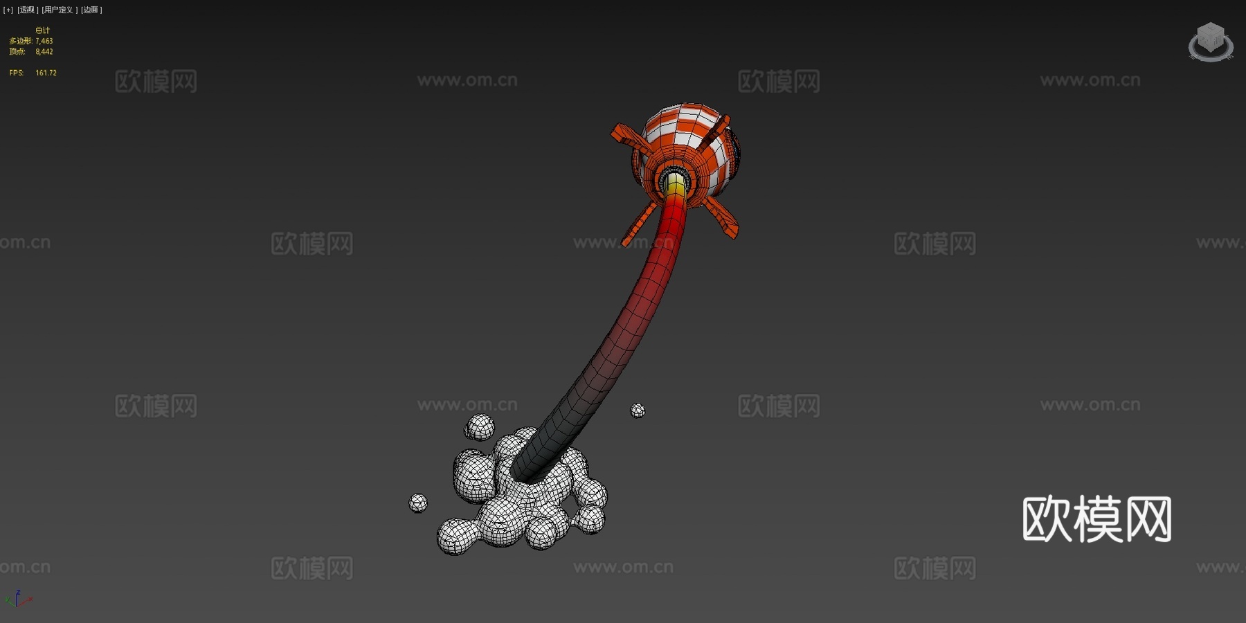 尼科斯火箭su模型