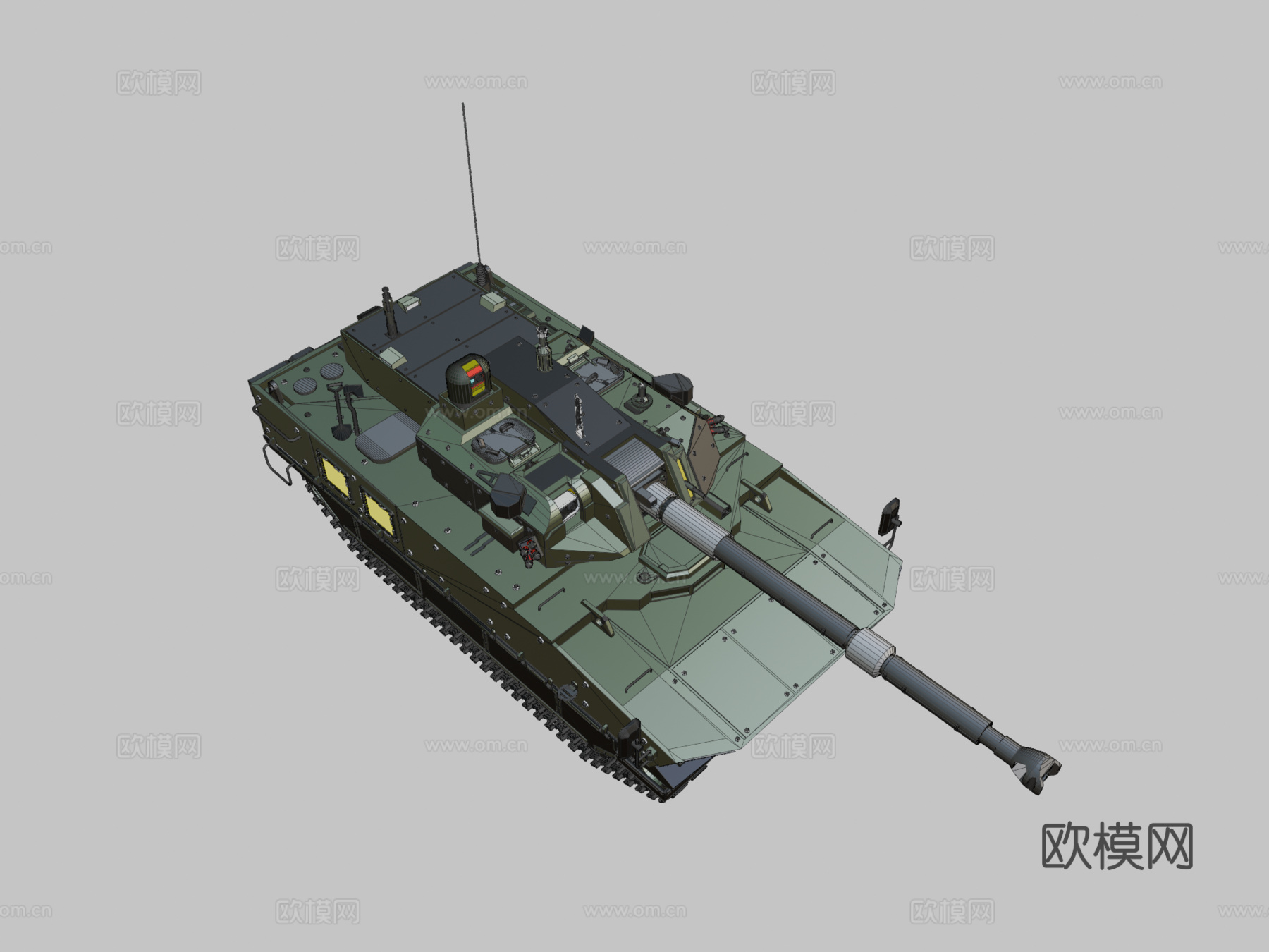 坦克哈日马su模型