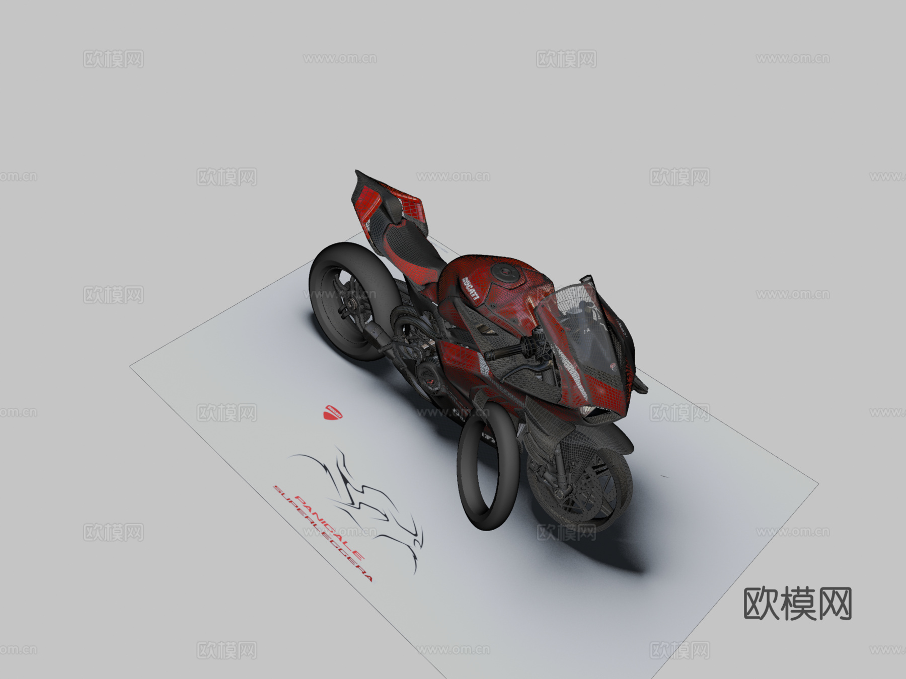 杜卡迪 superlaggera vr 4 2020su模型