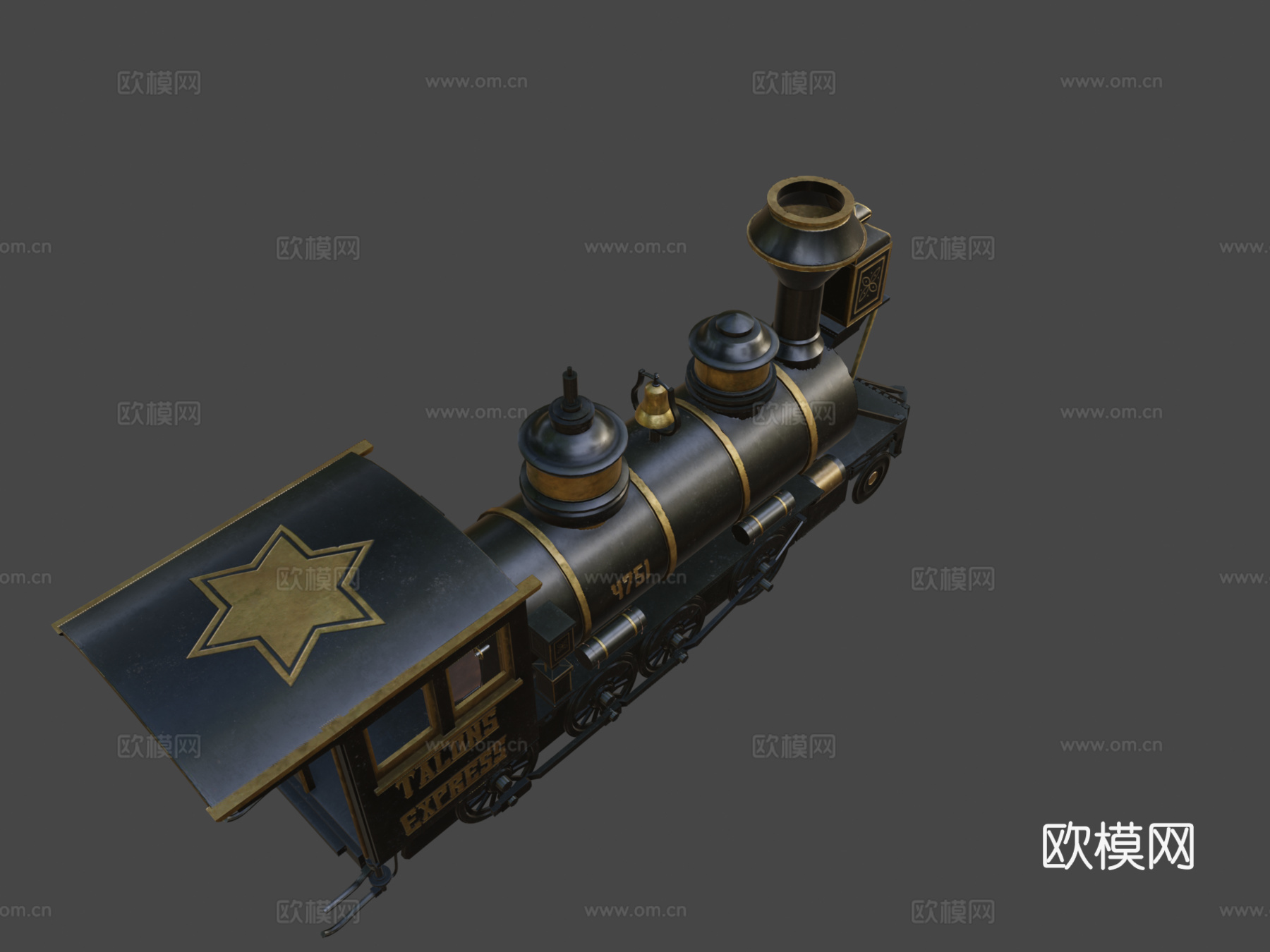 新狂野西部列车su模型