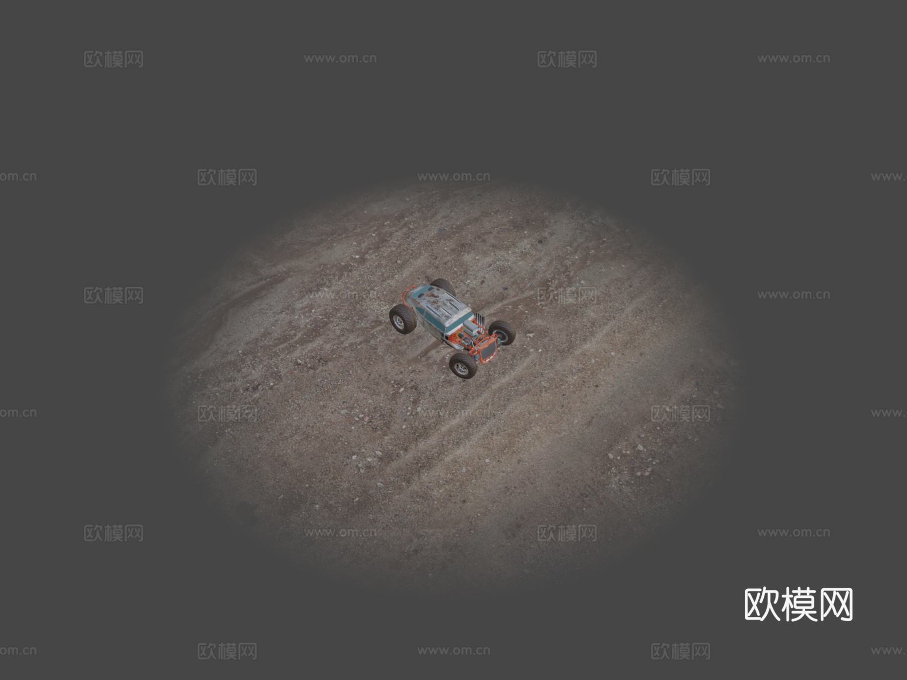 山猫袭击者越野热棒su模型