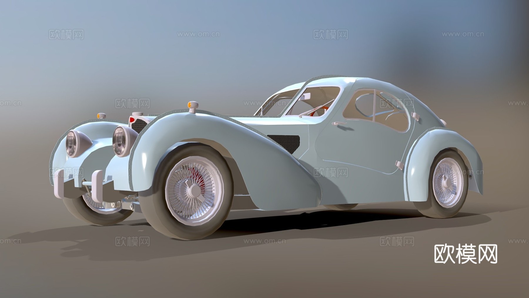 拉布吉布加迪大西洋复制品su模型