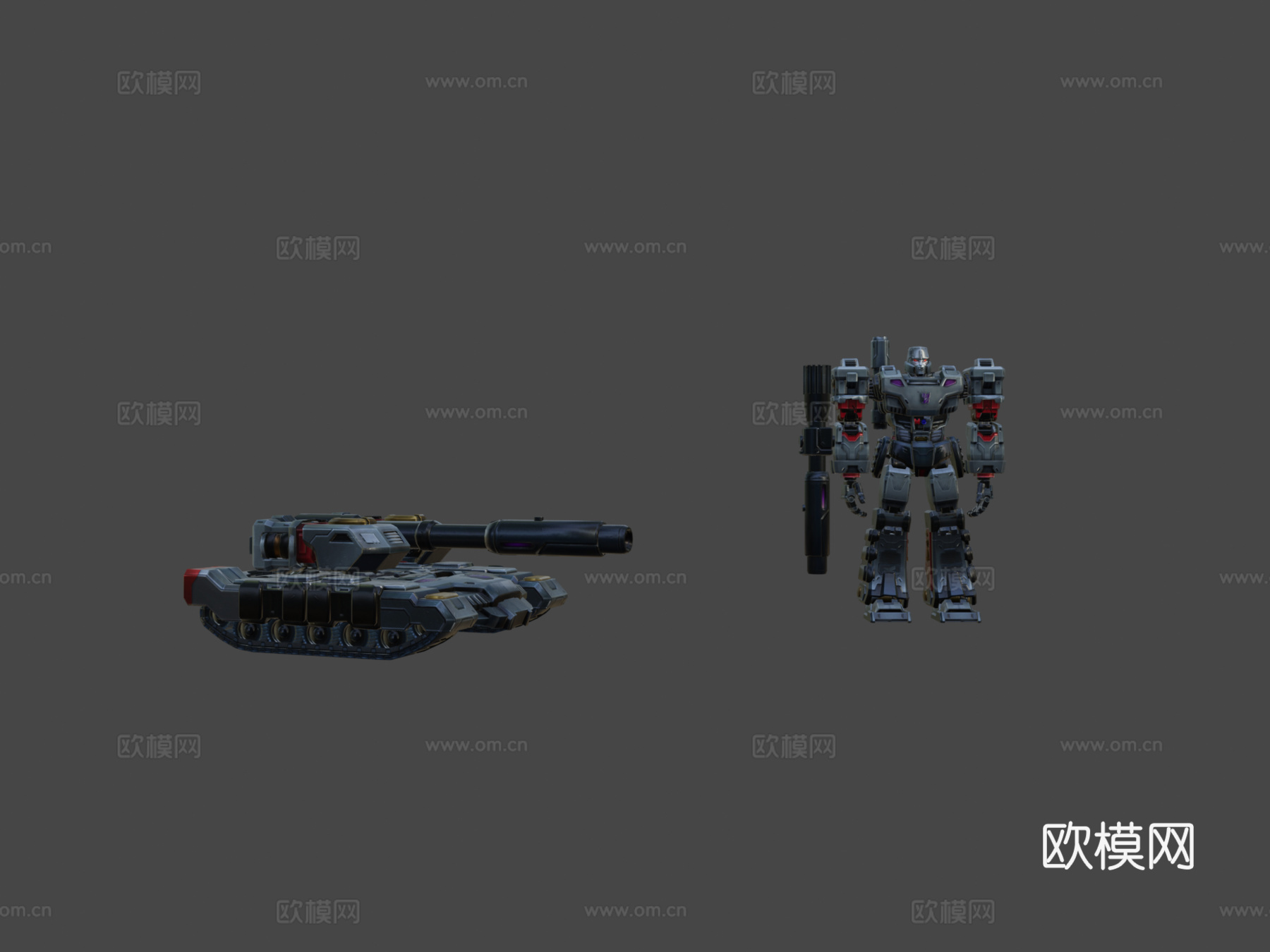 威震天RA SMITEsu模型