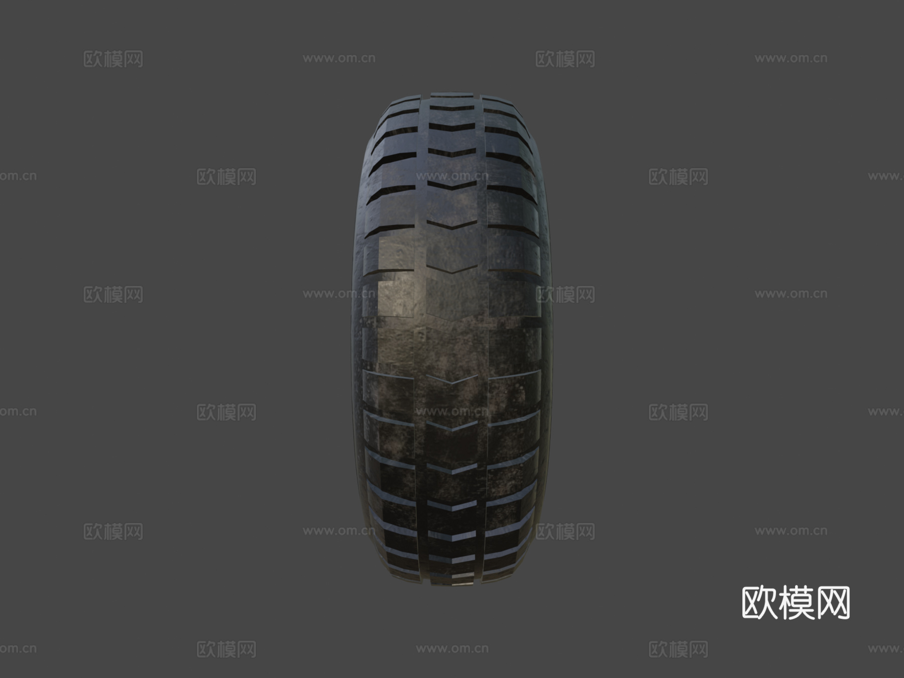 旧轮胎su模型