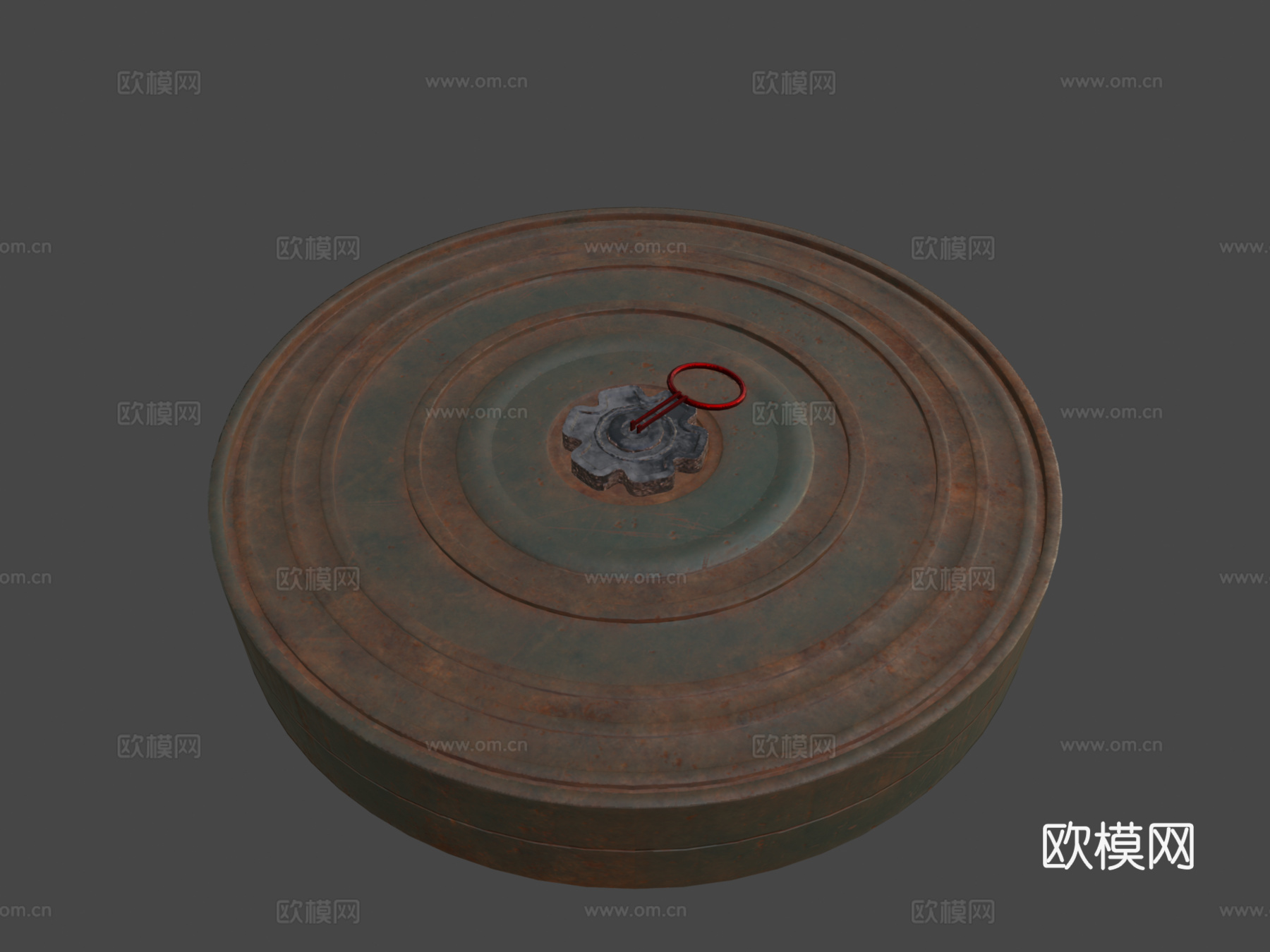 苏联反坦克地雷su模型