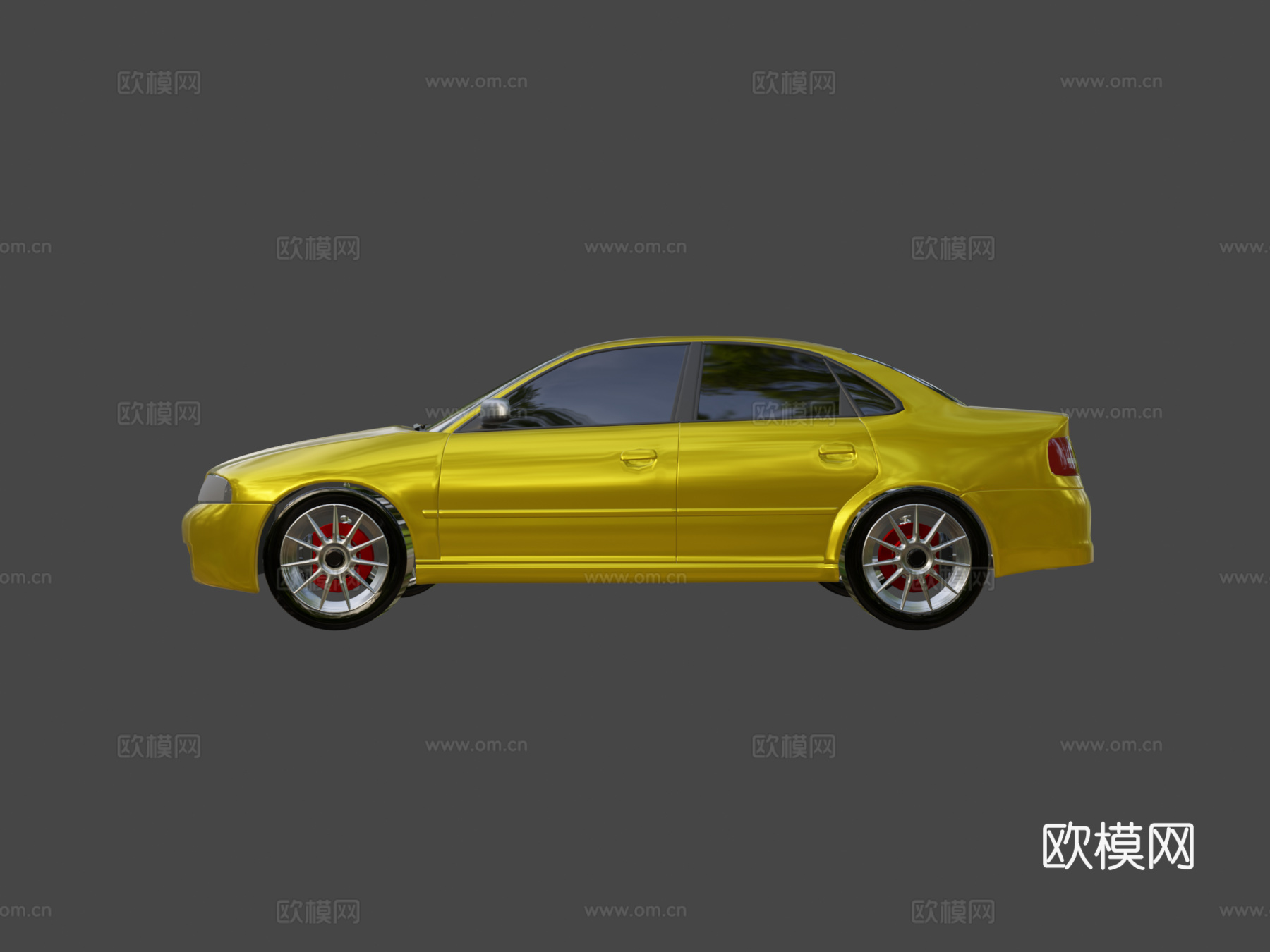 奥迪 A4 B5su模型