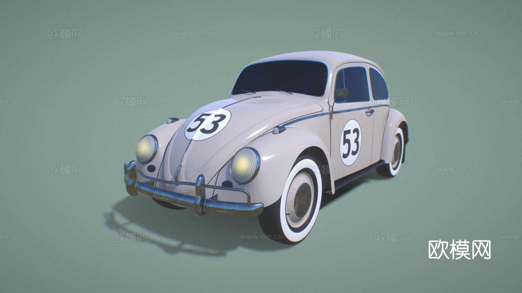 大众甲壳虫su模型