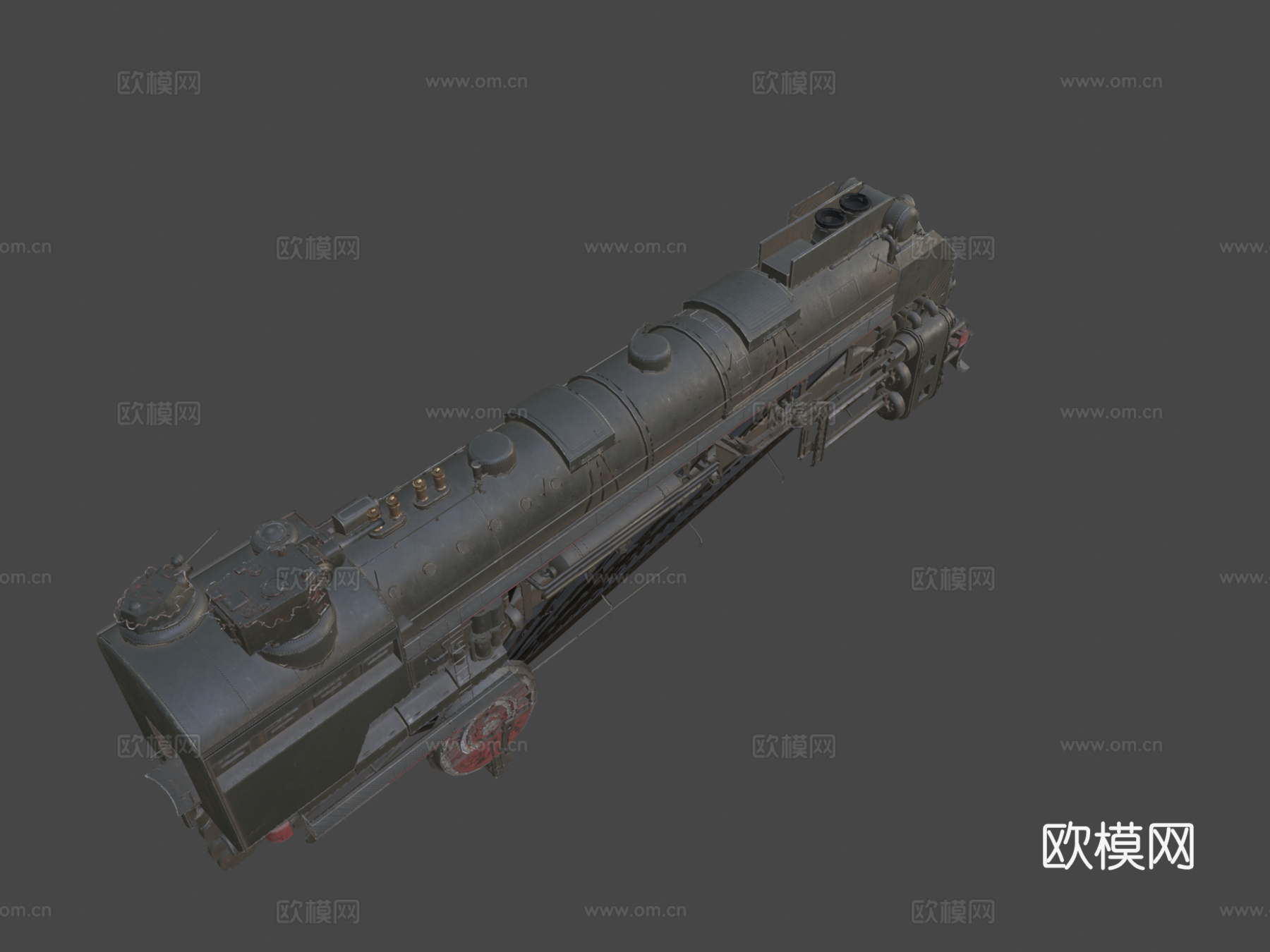 泰坦尼克号苏联火车头su模型