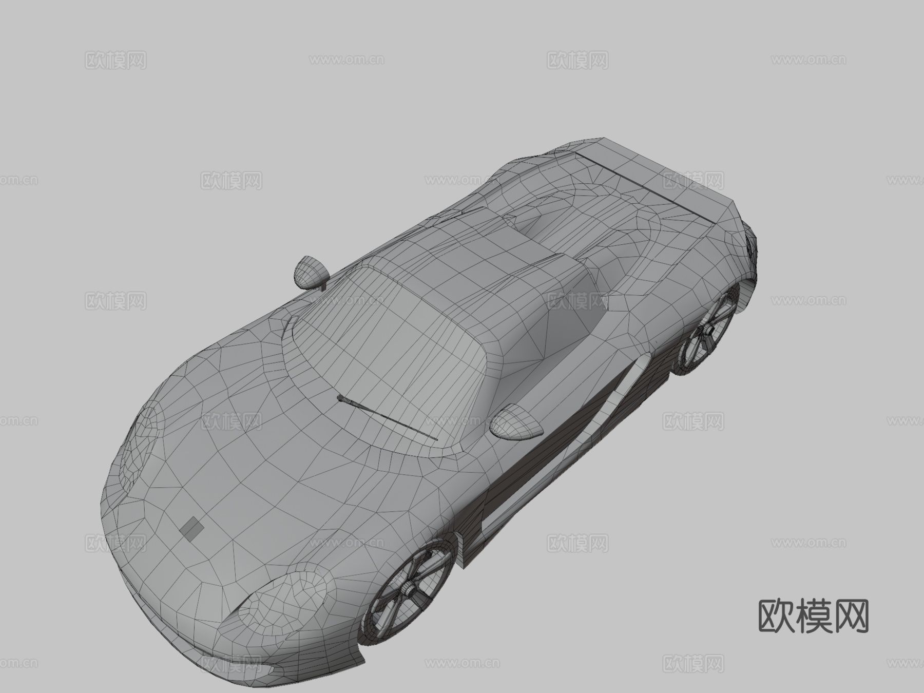 保时捷卡雷拉GTsu模型