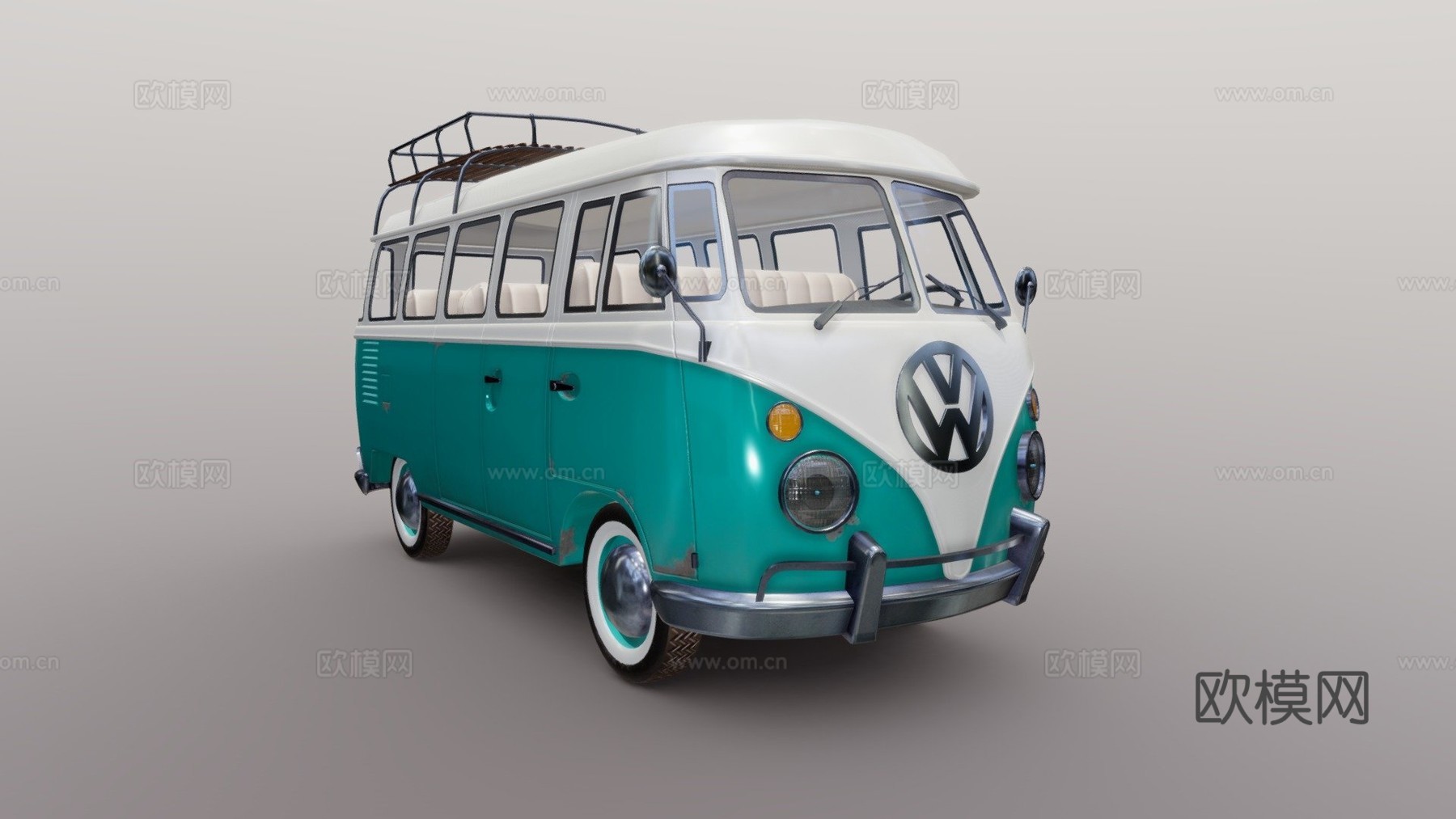 大众面包车su模型