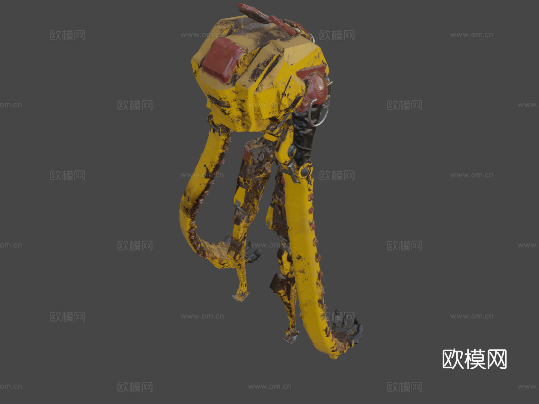 VR机甲 带纹理su模型