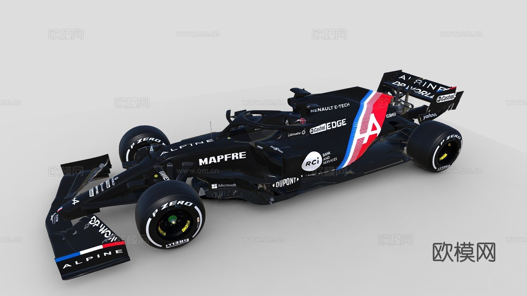 F1 2021 Alpine A521 预览su模型